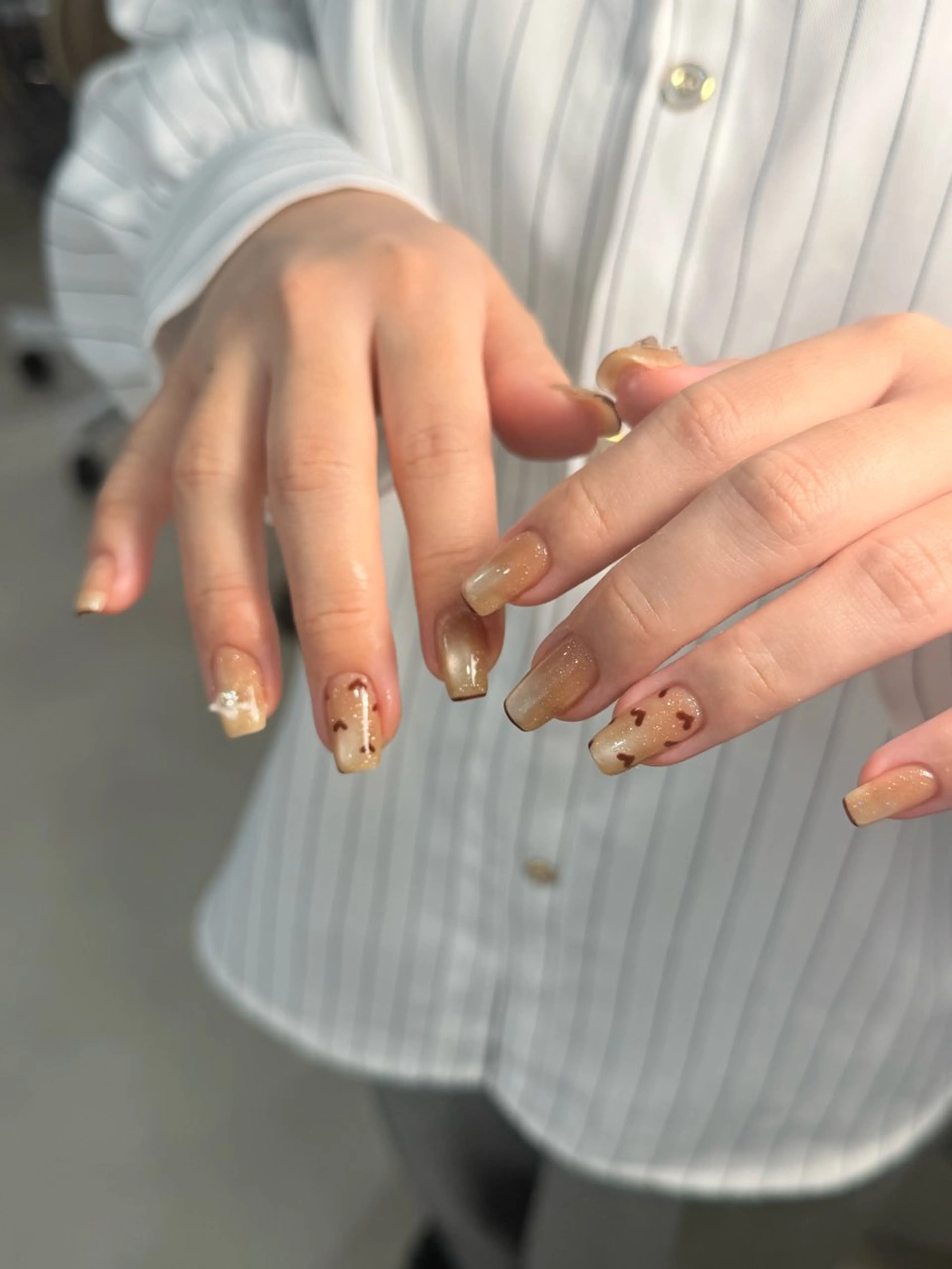ネイル ハンドネイル ramo nail  aoiのネイルデザイン