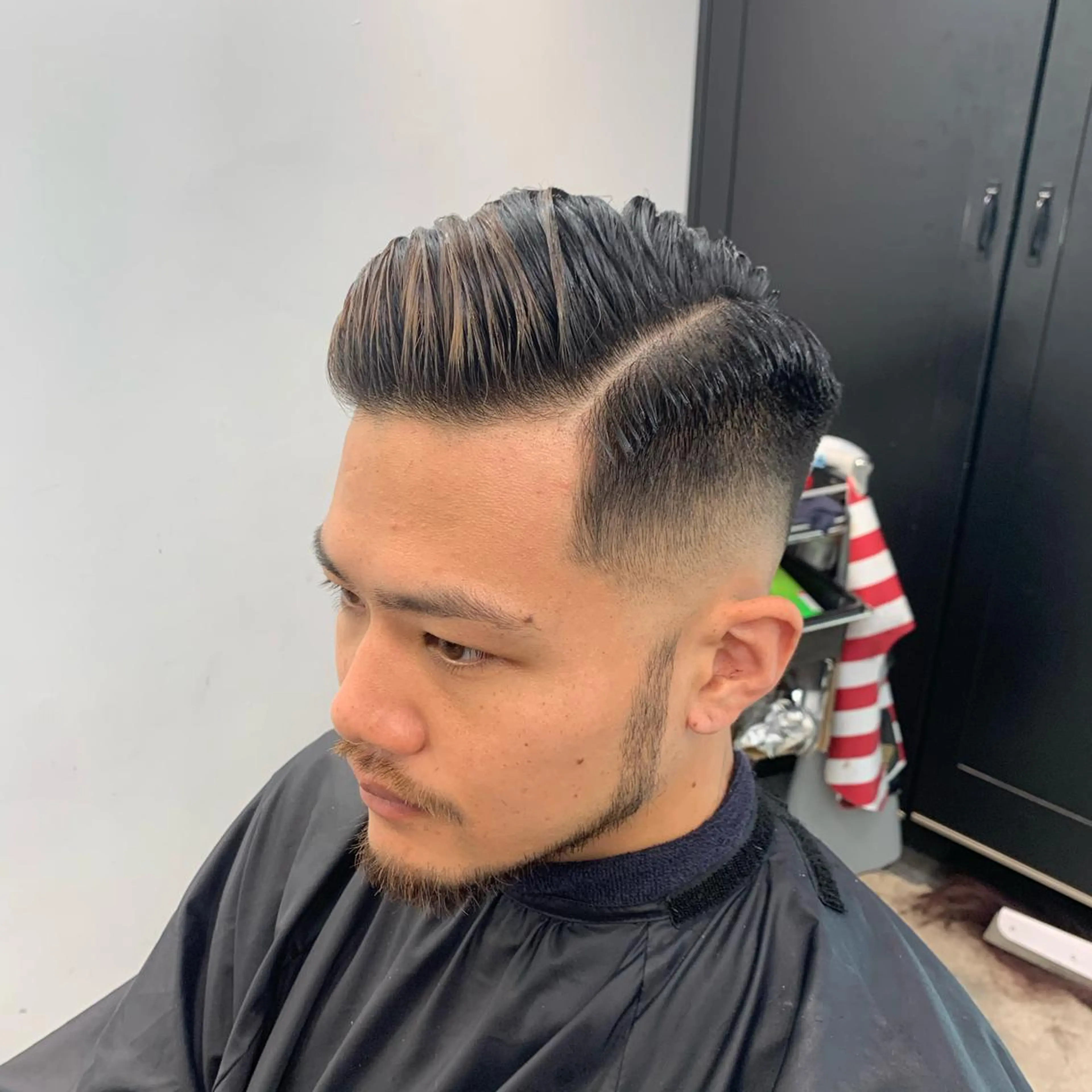 ショート メンズ トリートメント 及川シゲル 髪質改善講師のヘアスタイル