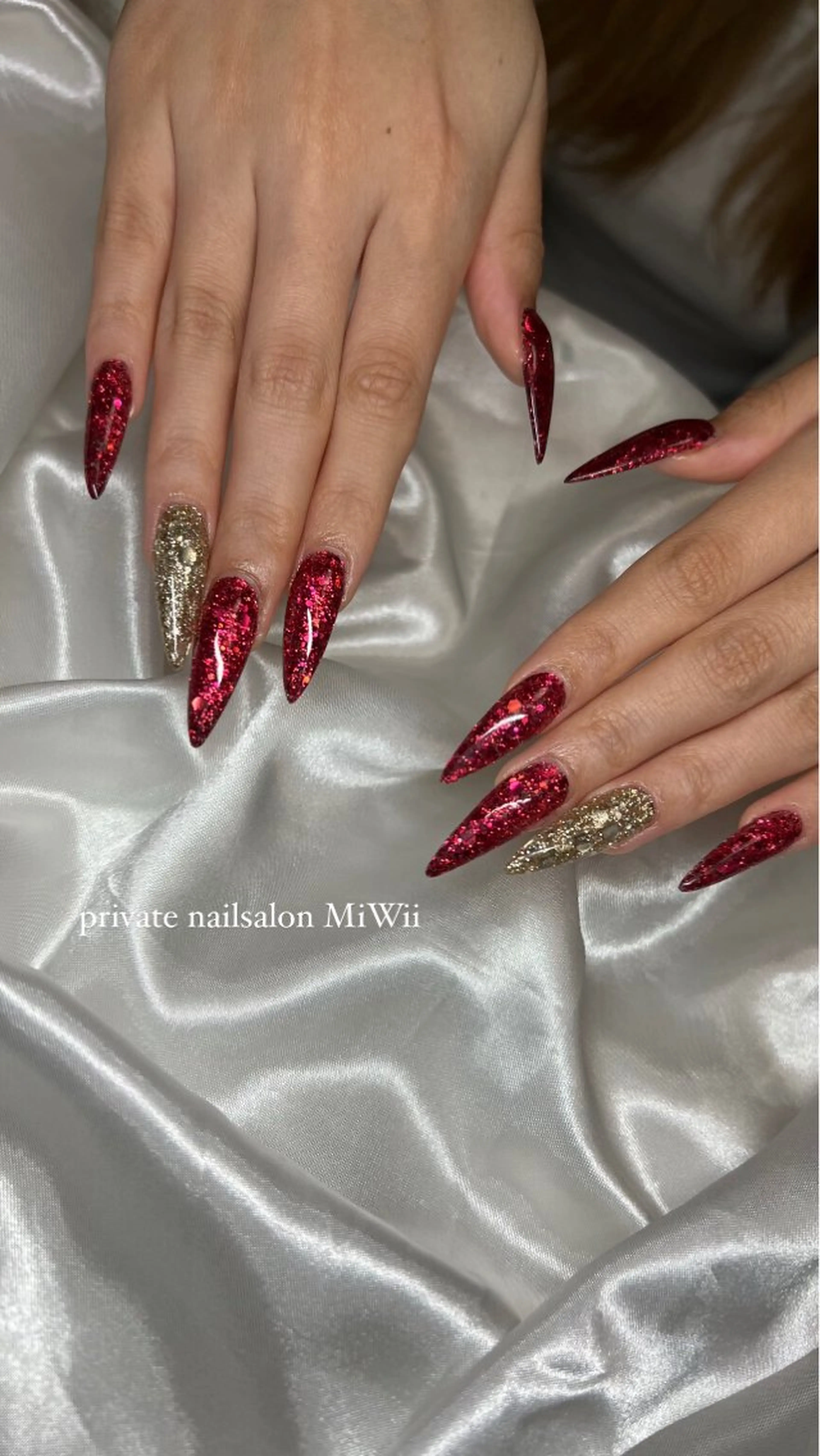 ネイル 𝐧𝐚𝐢𝐥 𝐌𝐢𝐖𝐢𝐢のネイルデザイン