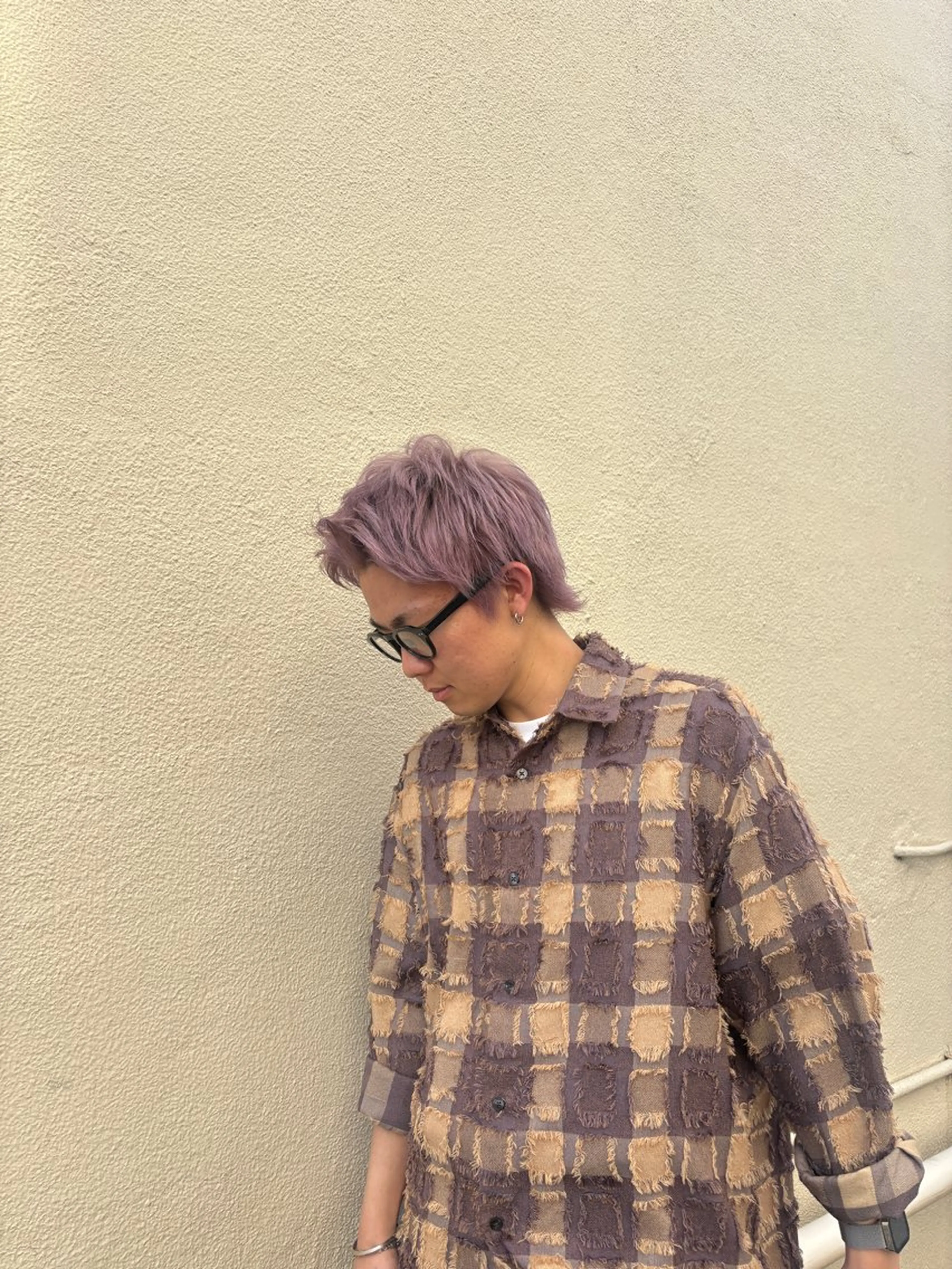 メンズ ヘアカラー ️🩵RINKA/ 艶color🩵のヘアスタイル