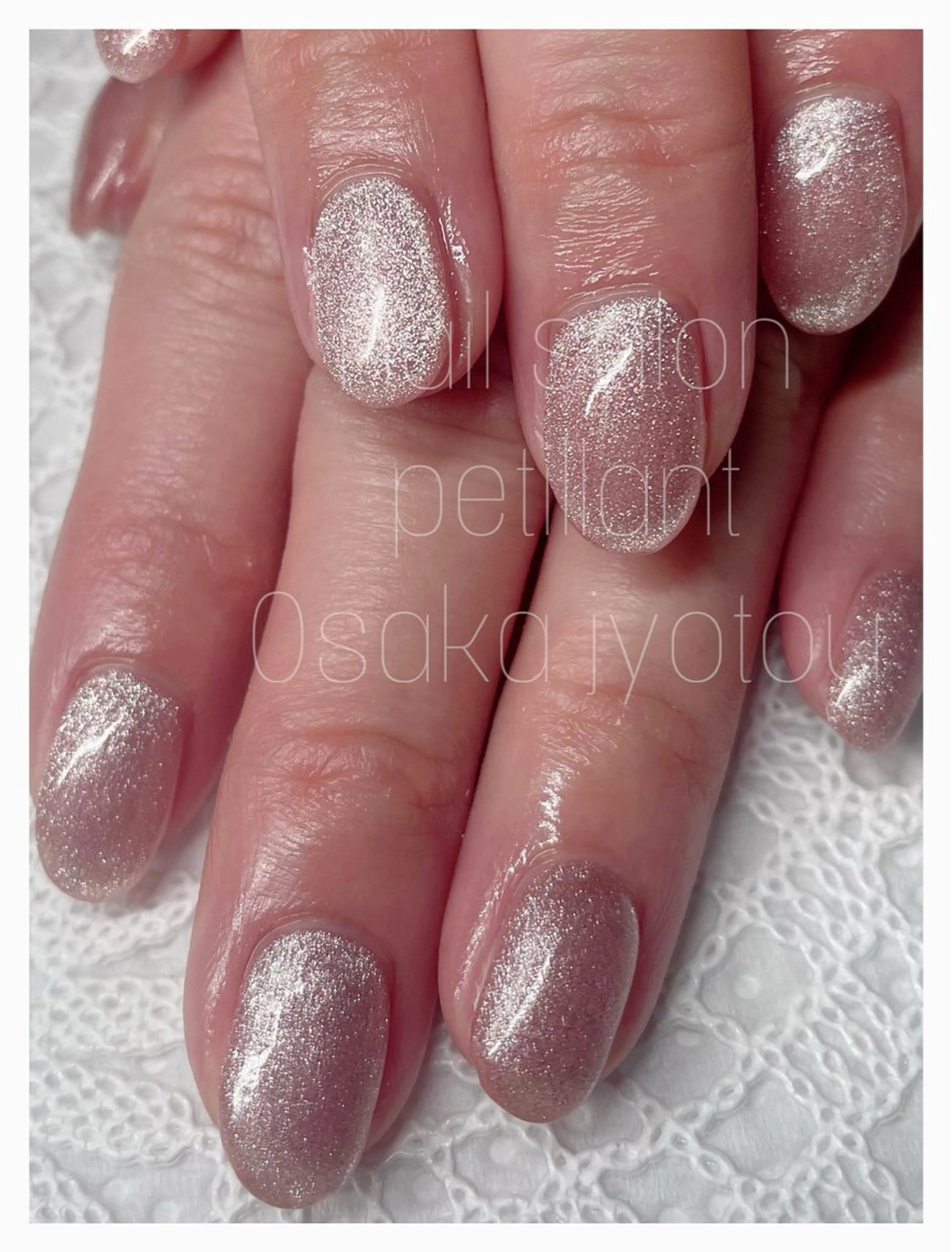 ネイル マグネットネイル 春ネイル nail salon petillantのネイルデザイン