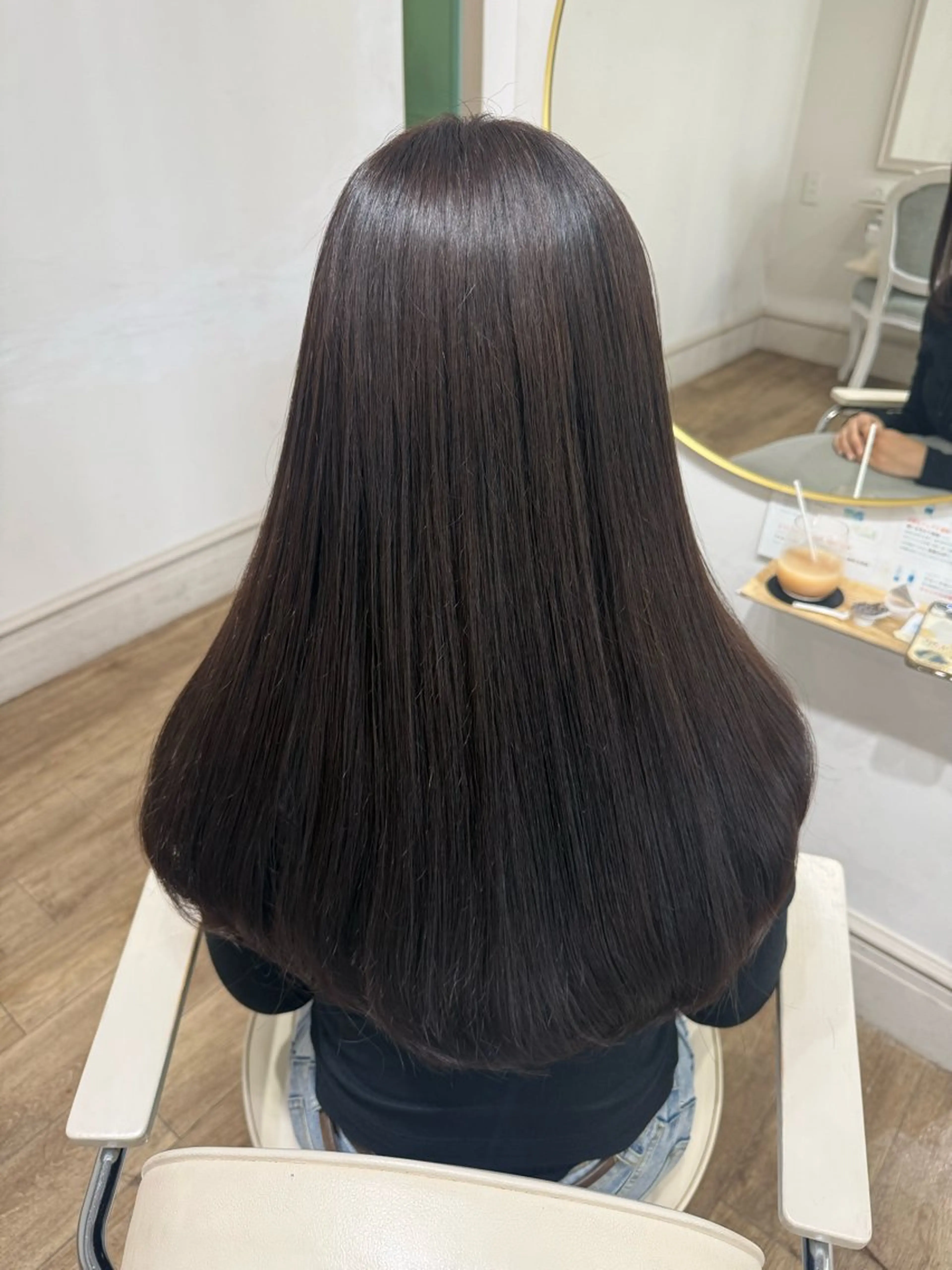 ロング カラー ヘアカラー Ria🌙*ﾟ 艶カラーのヘアスタイル