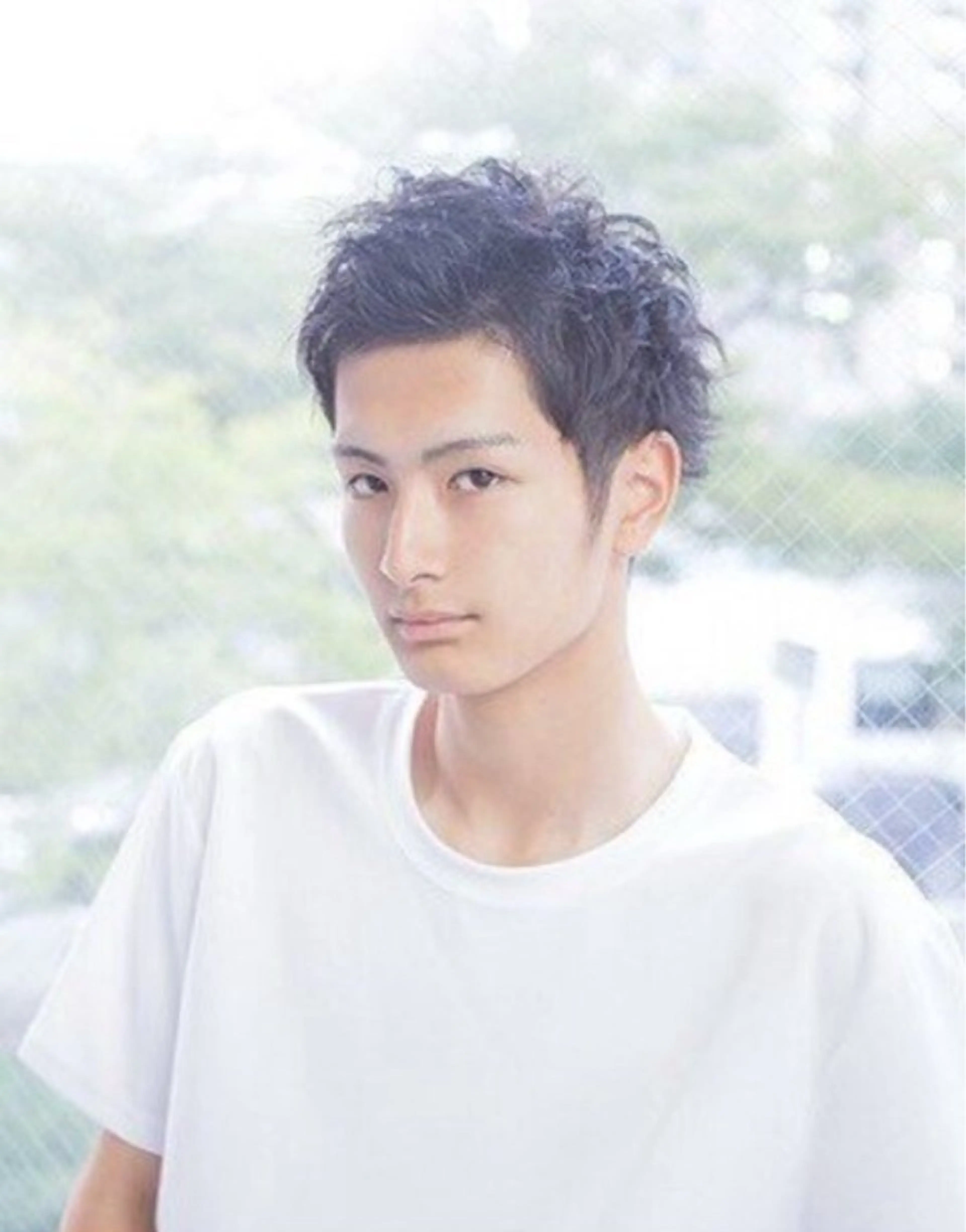 メンズ 髪質改善カラー｜ レイヤー｜小寺 葵のヘアスタイル