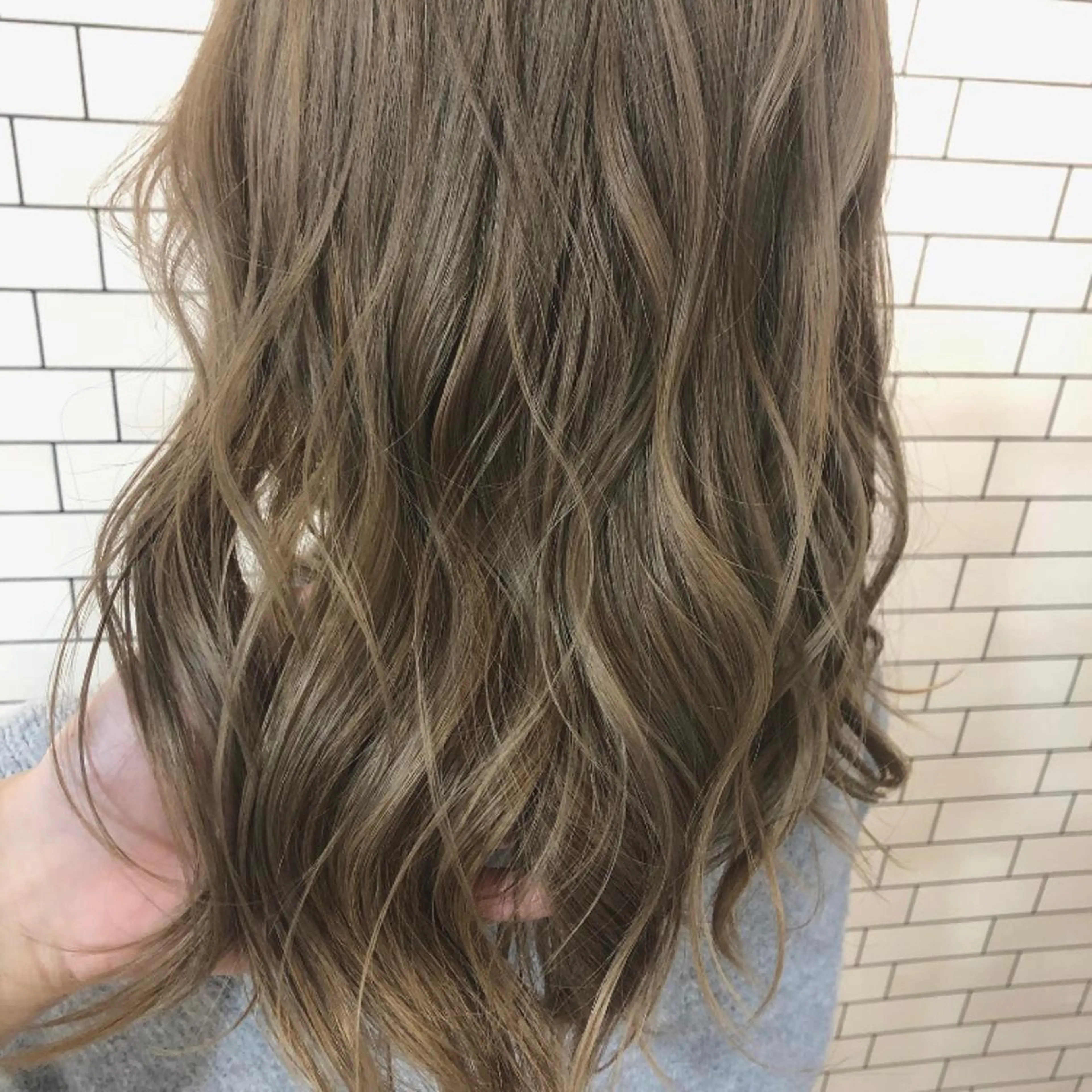 ロング カラー ブリーチ ASHLEY/ miku.🥀のヘアスタイル