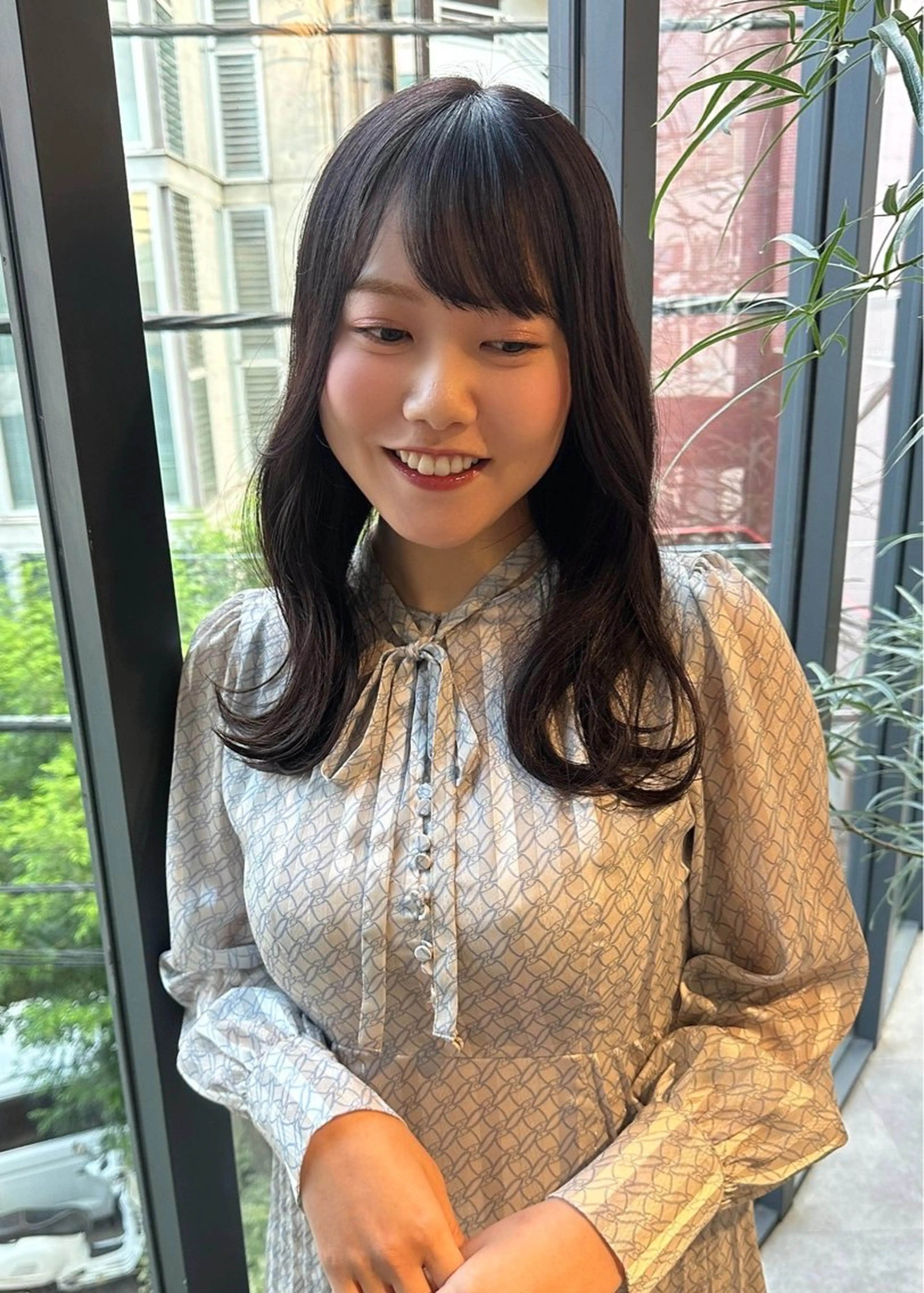 セミロング davin中目黒 KATOのヘアスタイル