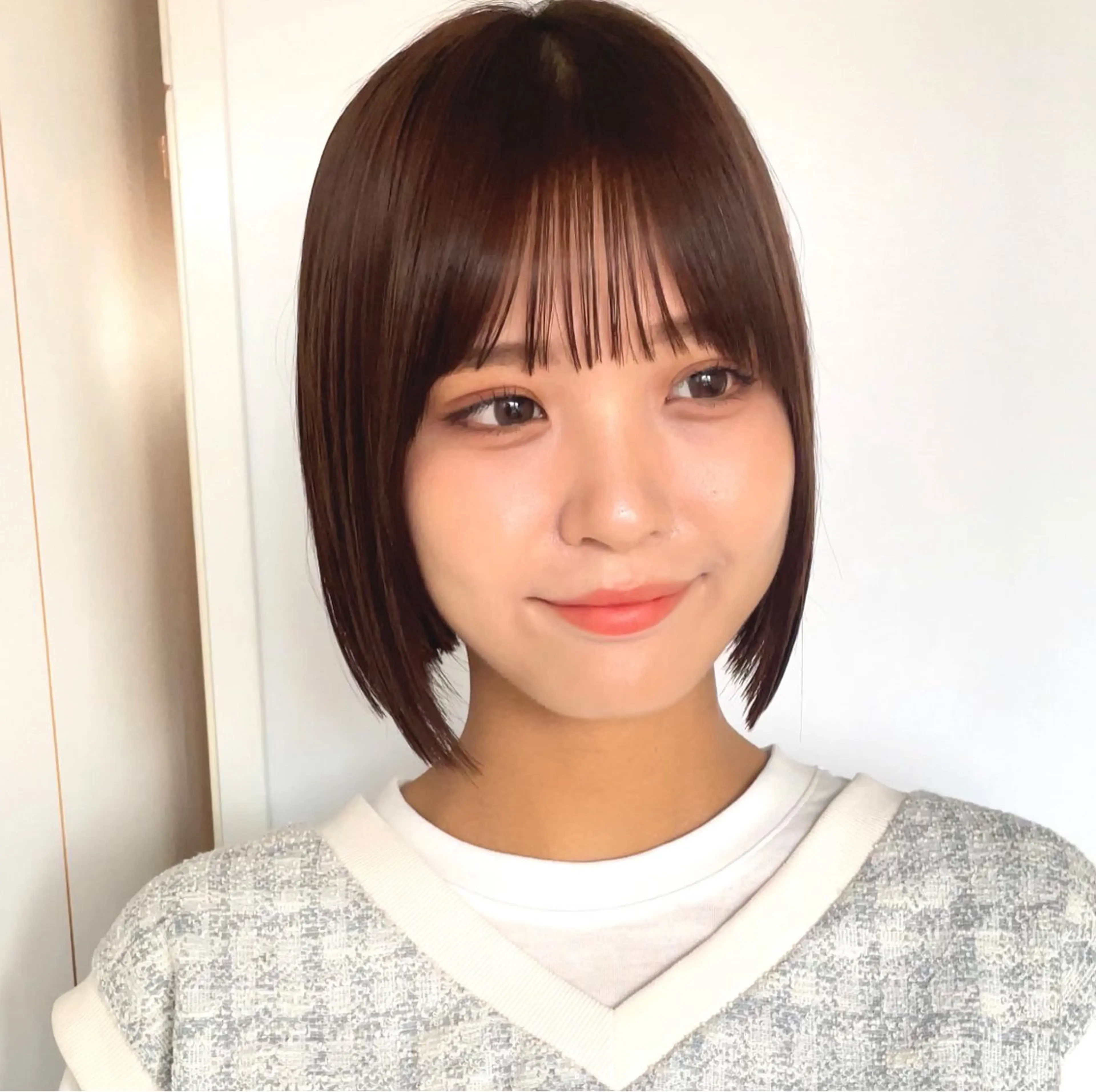 ショート カラー ボブ 髪質改善/縮毛矯正/ 艶髪/池袋/あつしのヘアスタイル