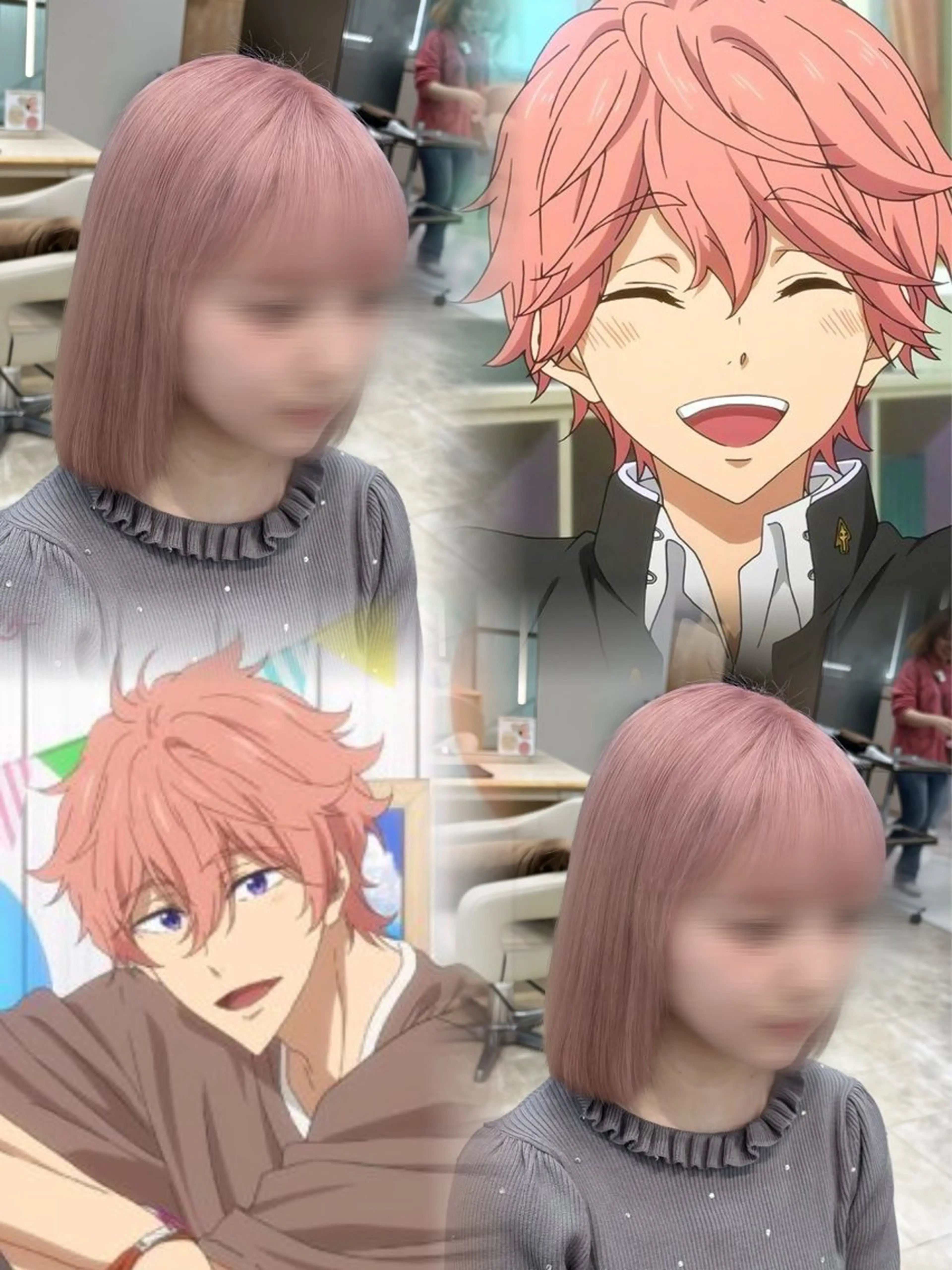 ショート カラー カット ヘアカラー 推し活/韓国/ブリー チカラーminamiのヘアスタイル