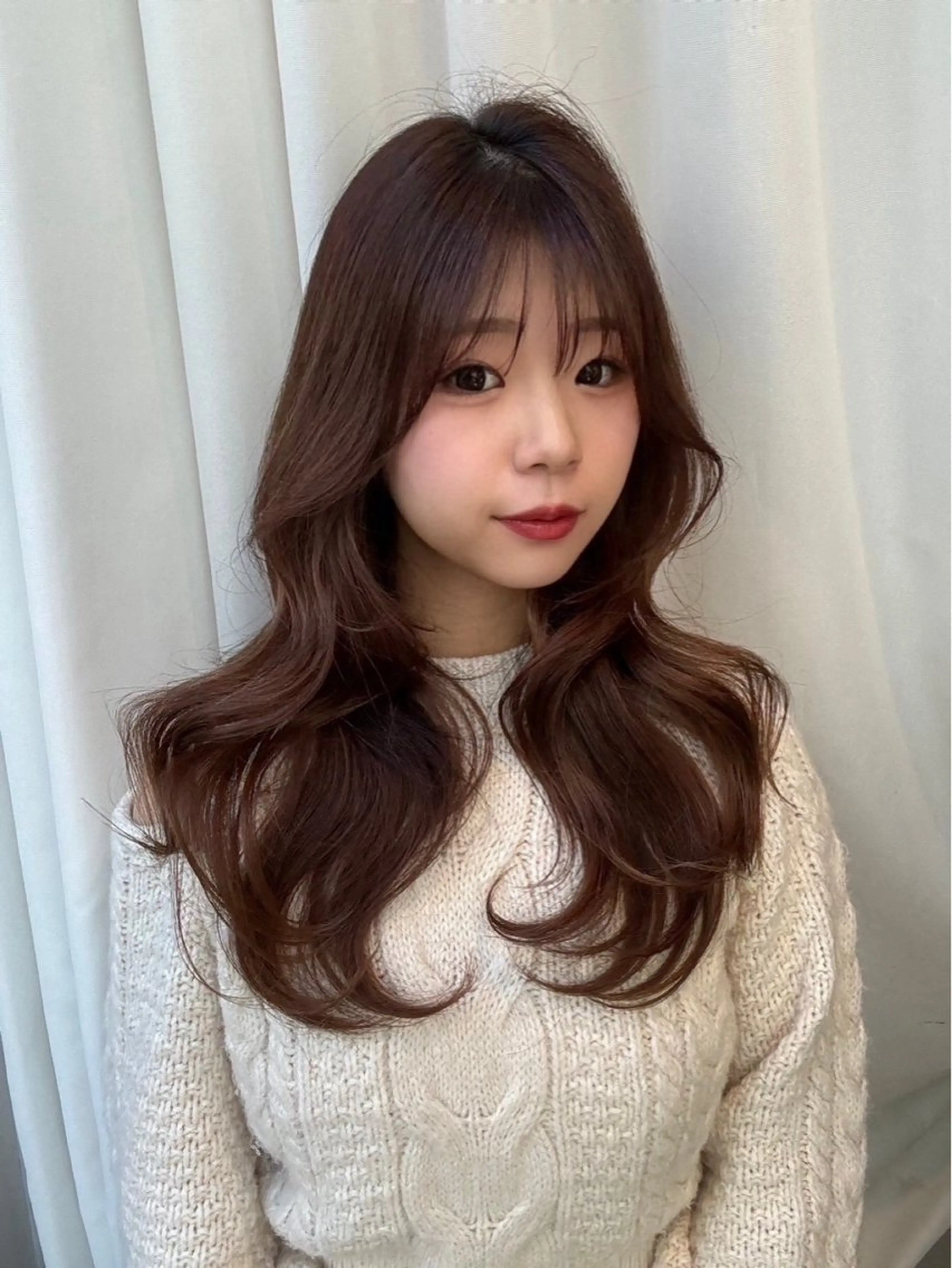 ロング カラー カット ヘアカラー トリートメント 艶髪縮毛矯正/ レイヤー❣️mamiのヘアスタイル