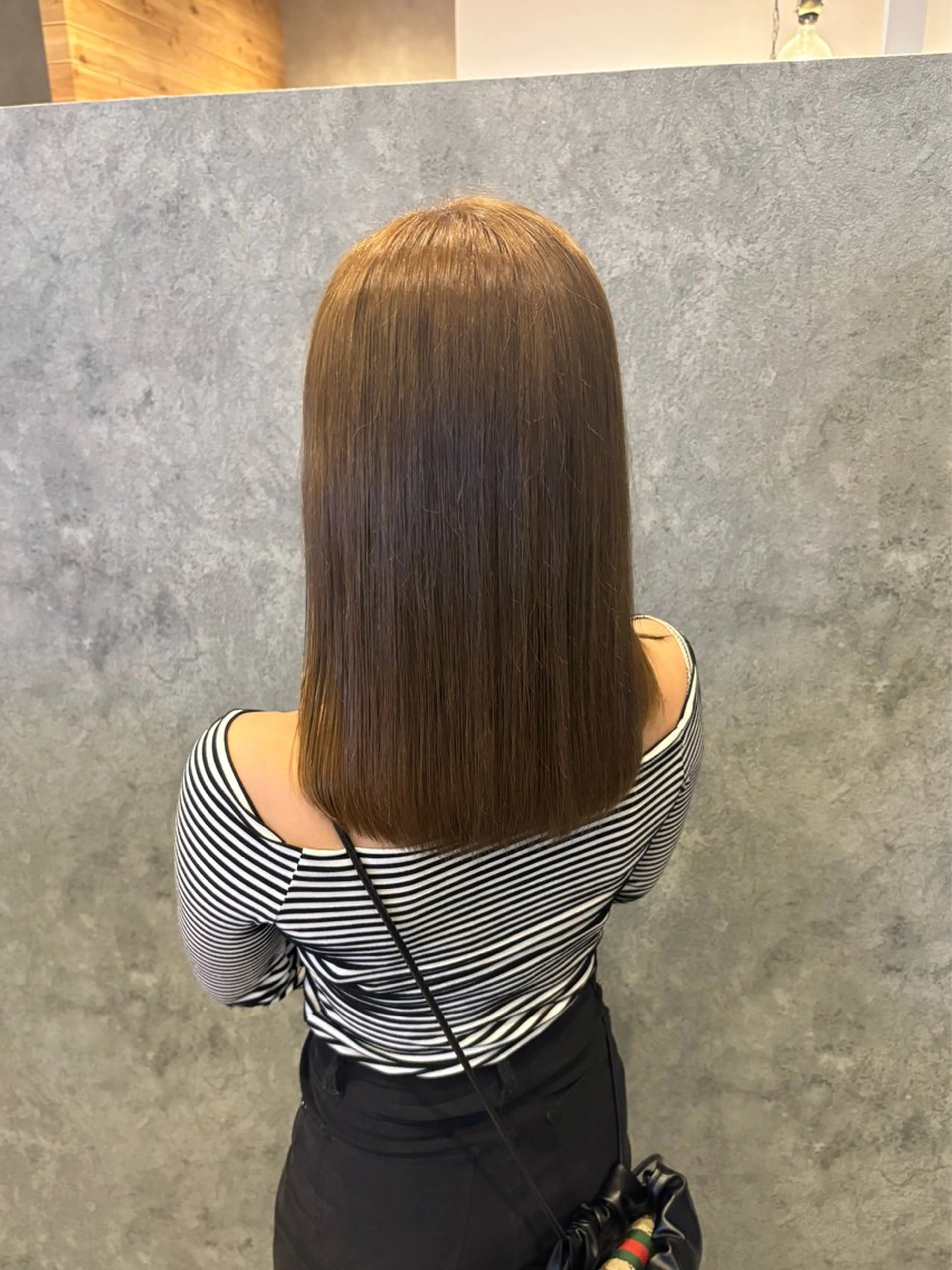 セミロング カラー 長谷川日菜 / 郡山のヘアスタイル
