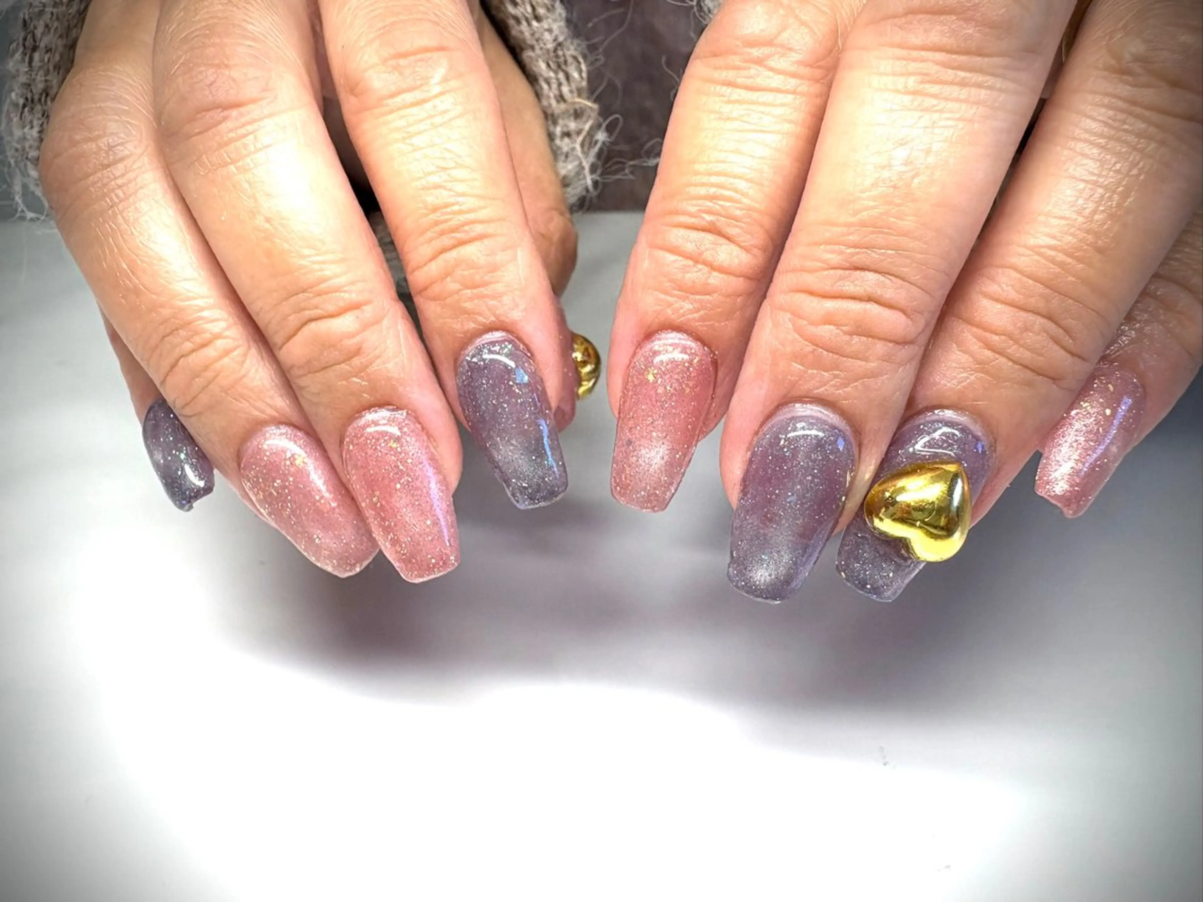 ネイル フラッシュネイル マグネットネイル ハンドネイル nail.s misatoのネイルデザイン