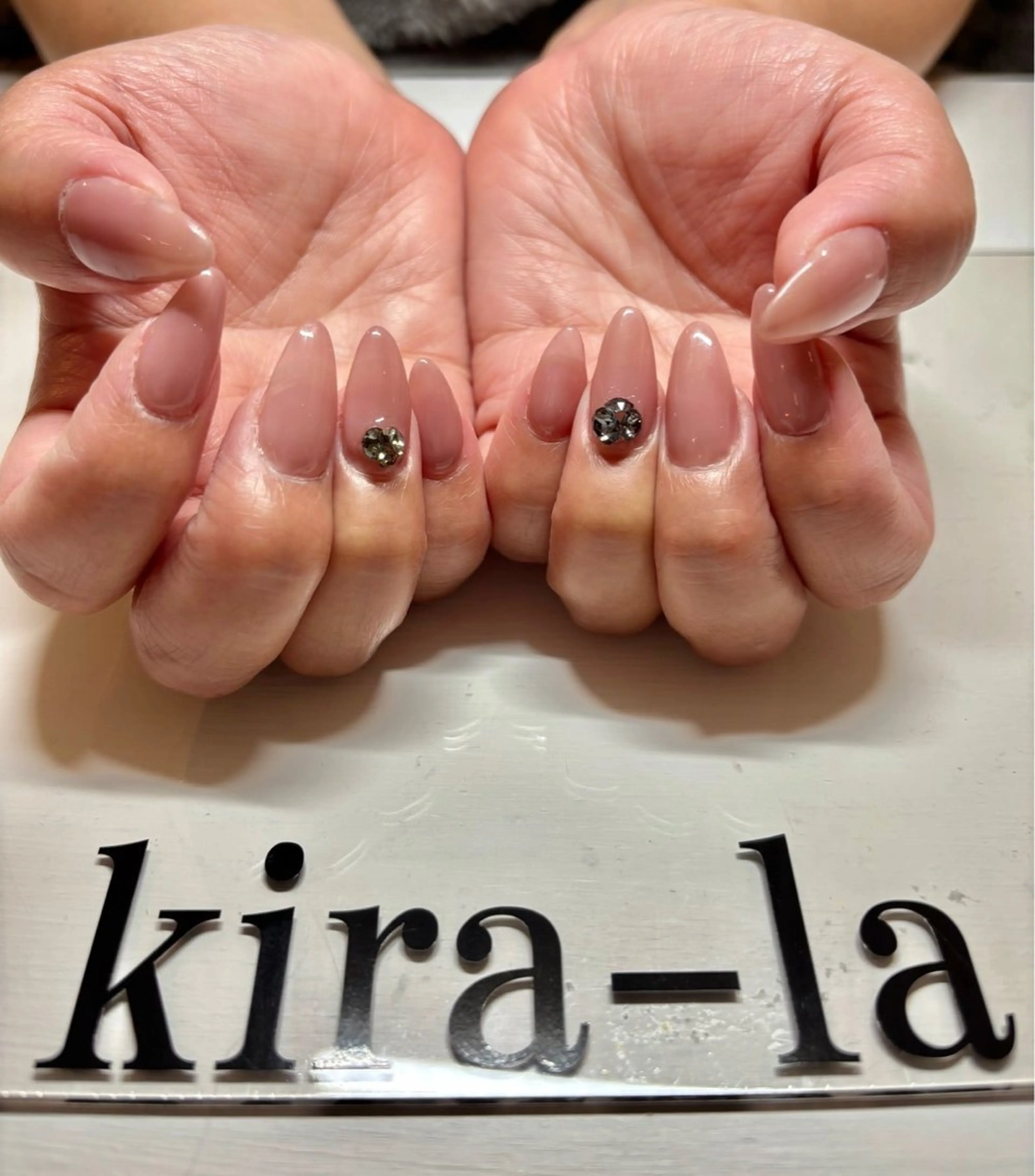 ネイル ピンク kira-la キララ･:*..のネイルデザイン