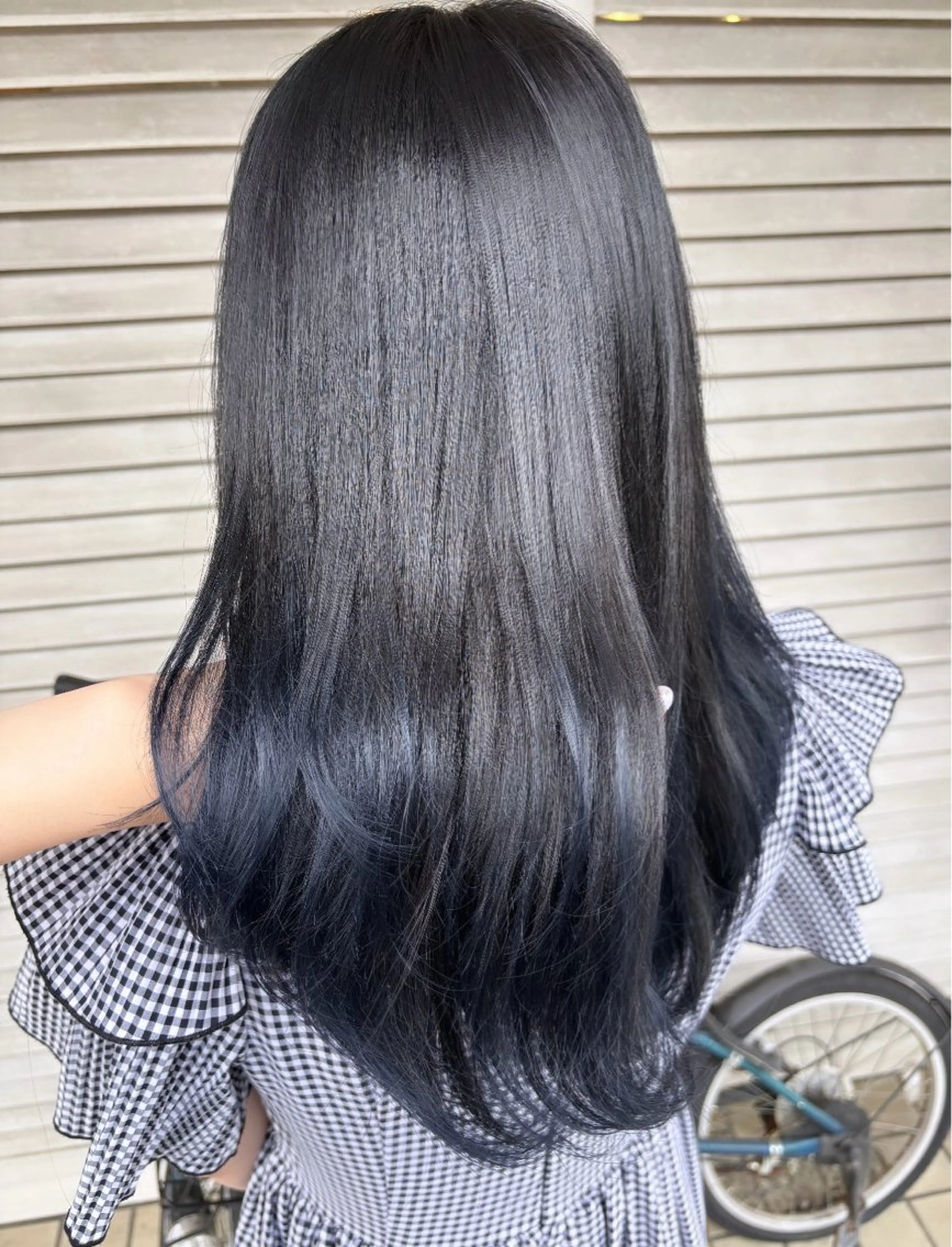 セミロング カット ヘアカラー トリートメント 🪼艶カラー🪼 田口彩香のヘアスタイル