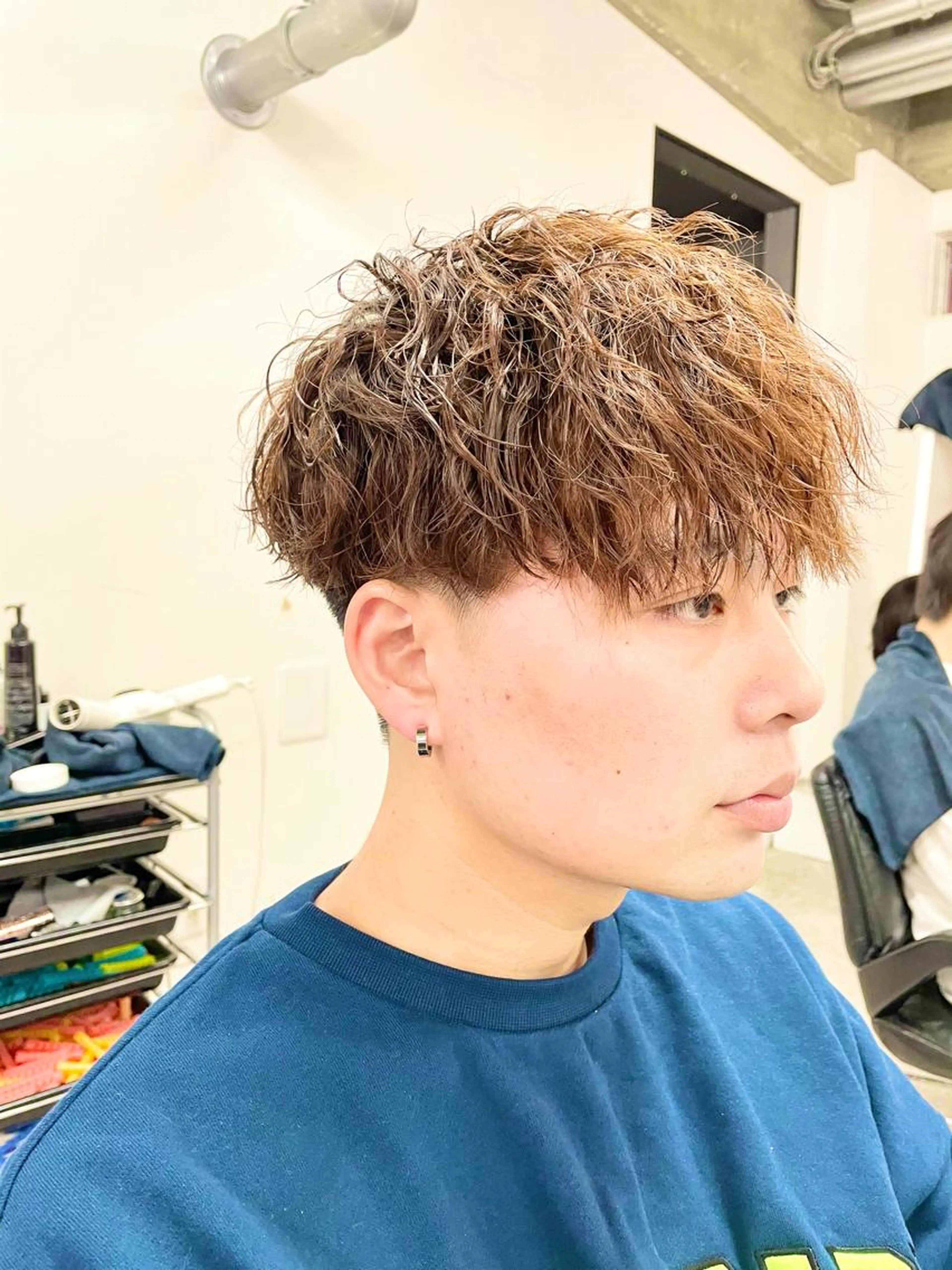 メンズパーマの真髄【ツイストスパイラルパーマ】ジュニアスタイリストが担当致します🧚‍♀️の写真