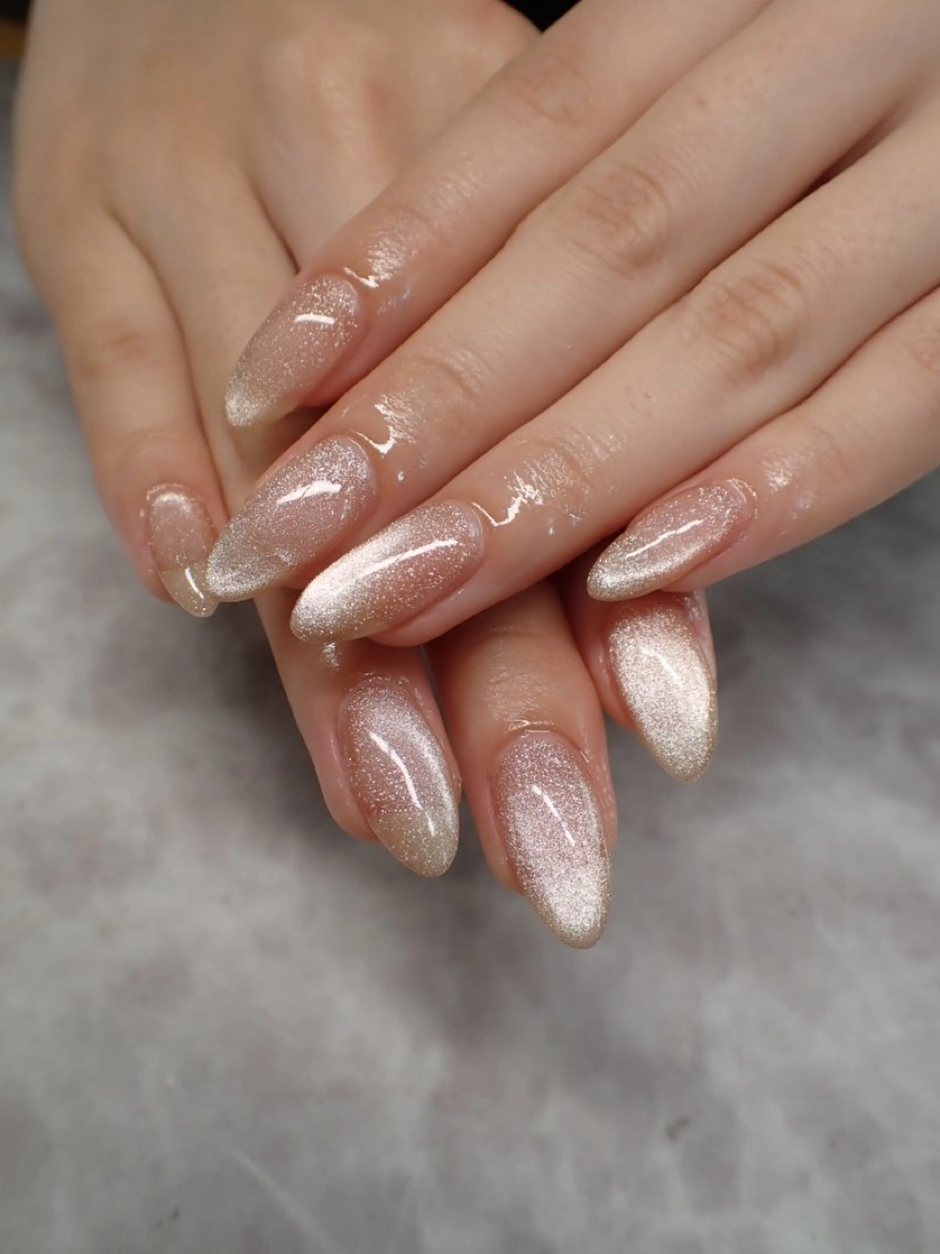 ネイル マグネットネイル ハンドネイル Nailsalon C.U.Eのネイルデザイン