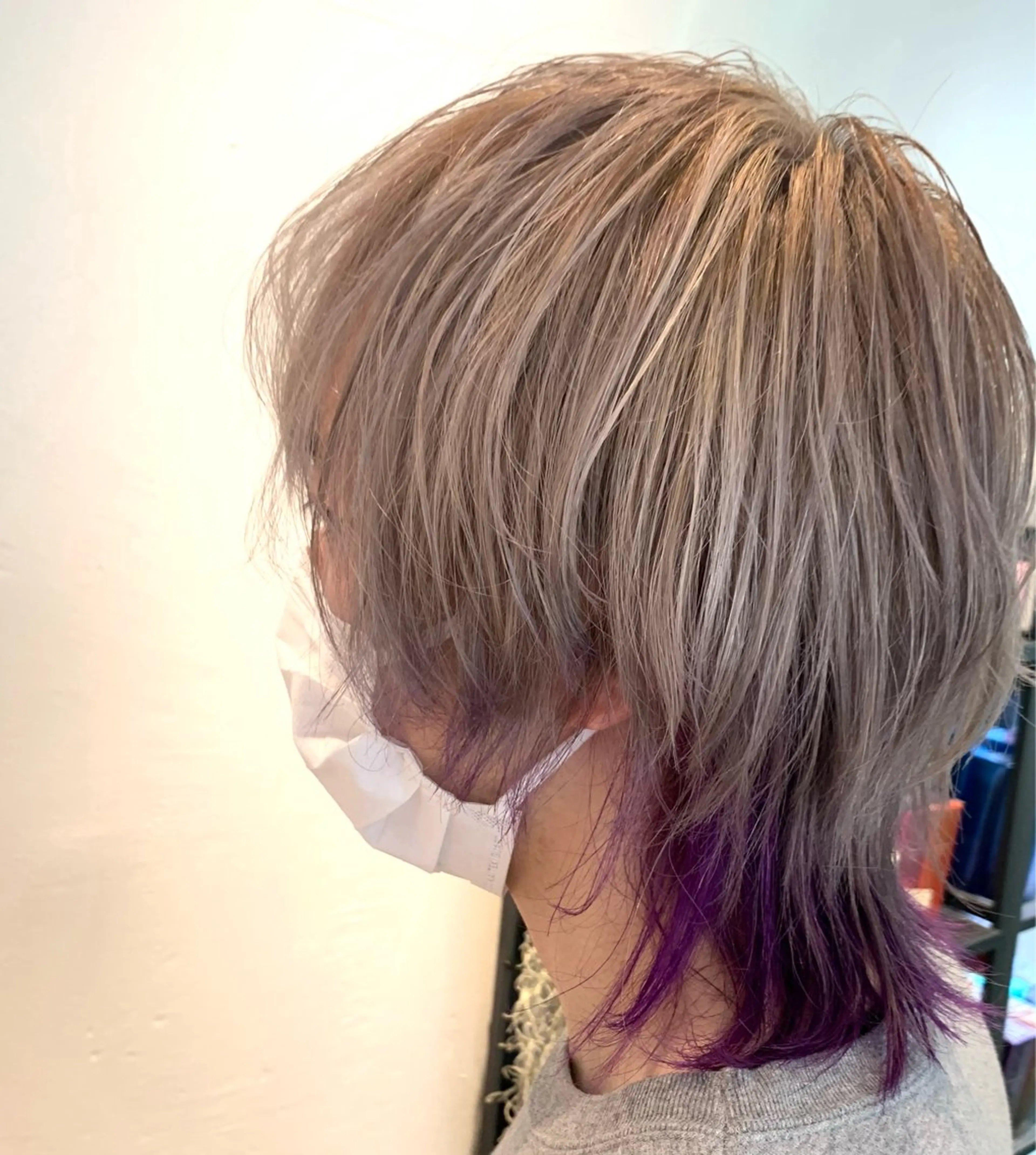 ショート カラー メンズ 立川/シールエクステ /みづきのヘアスタイル