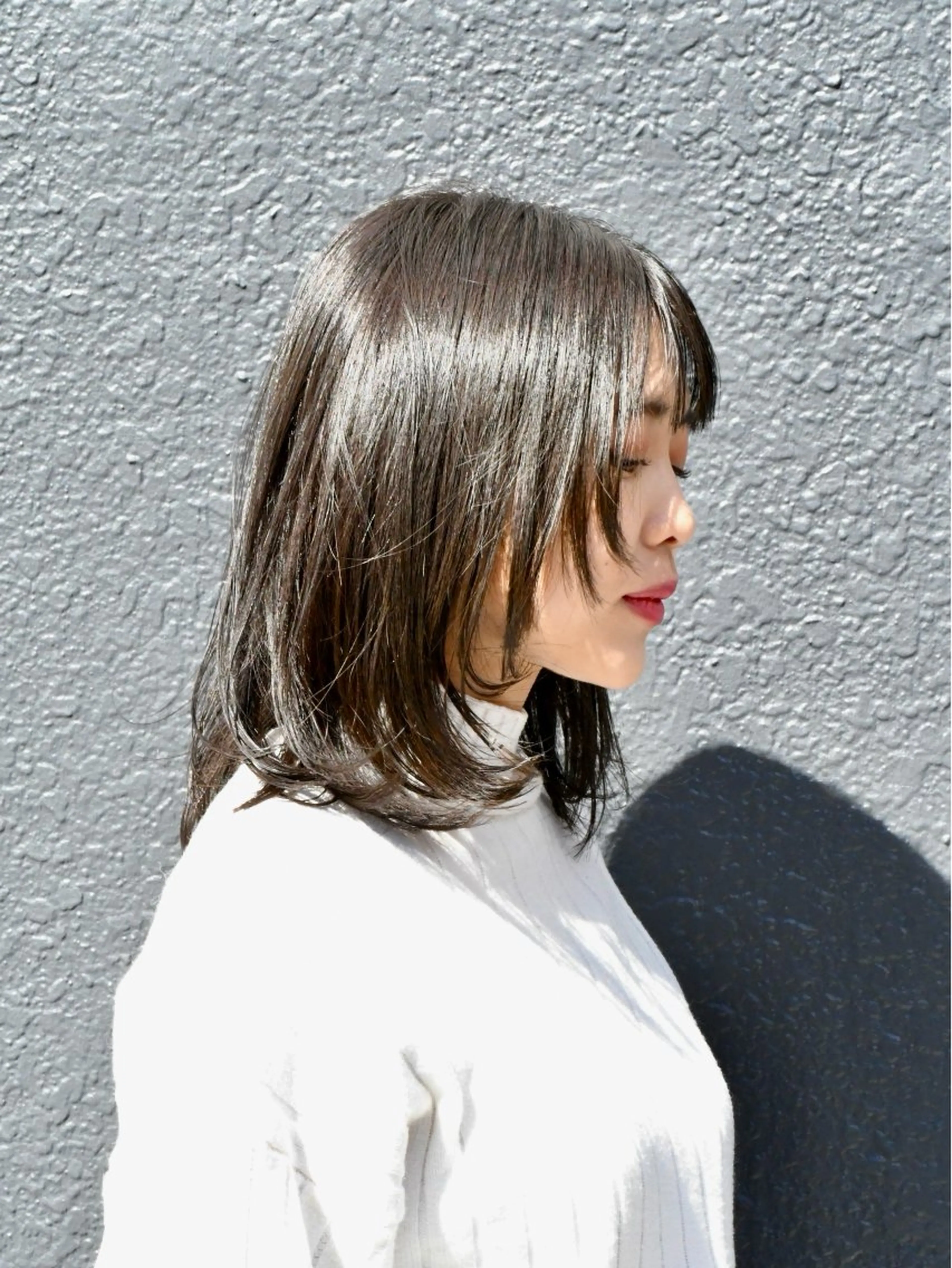 ミディアム レイヤーカット 🎀似合わせカット/ ボブ/佐瀬千枝🎀のヘアスタイル