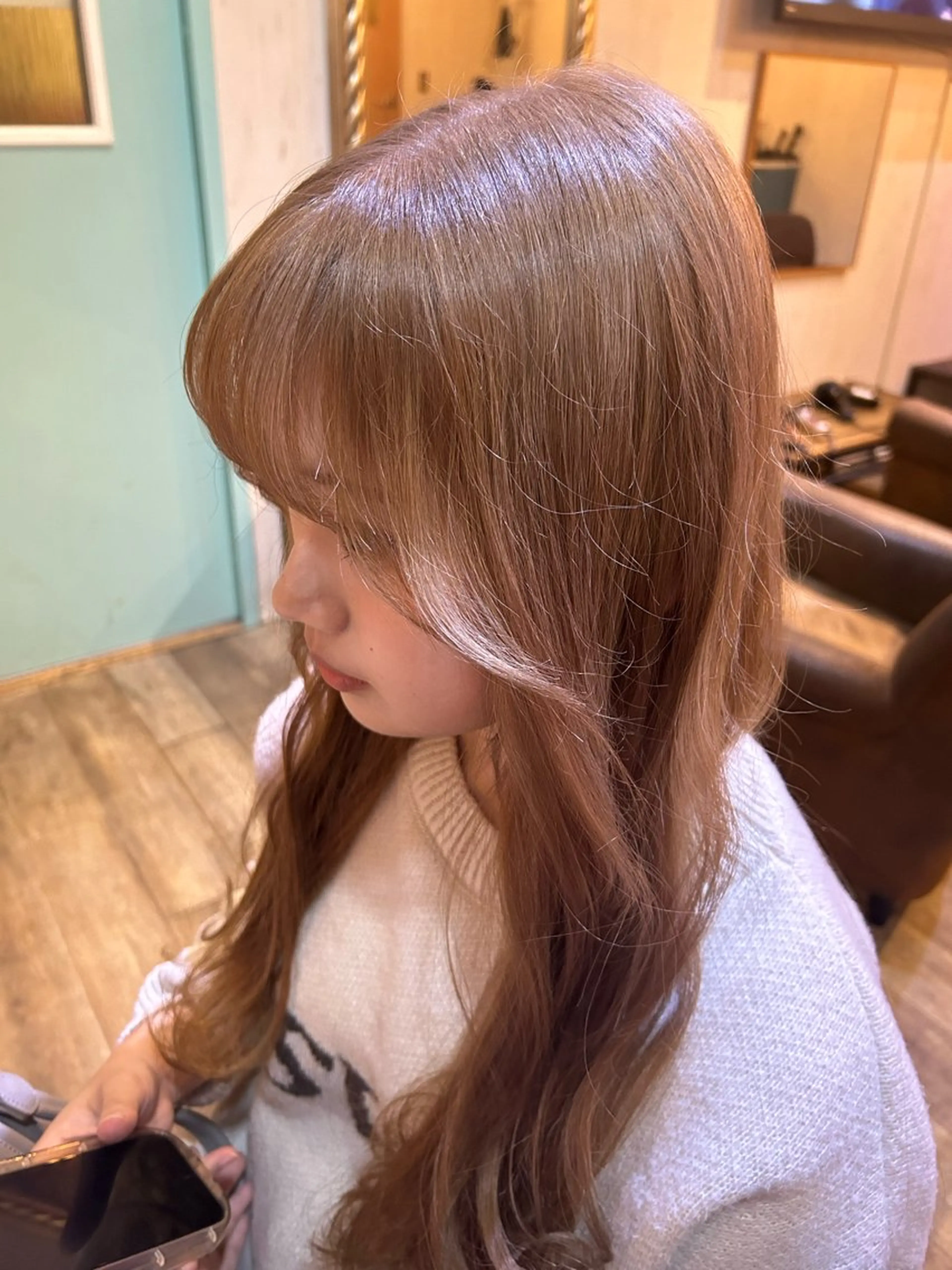 ロング カット ヘアカラー トリートメント ブリーチ職人/ shori/店舗代表のヘアスタイル