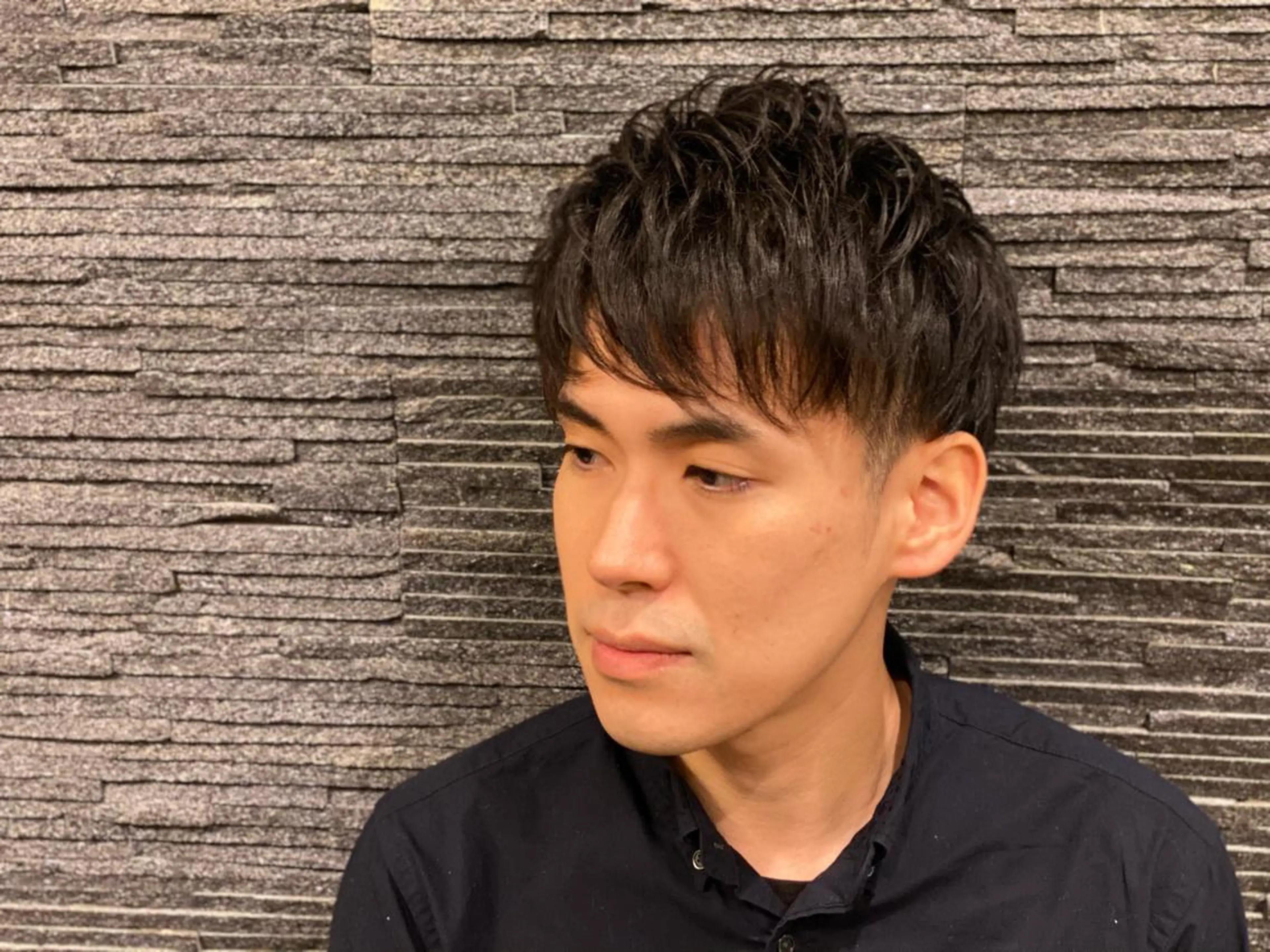 ショート メンズ 浅見 天翔のヘアスタイル