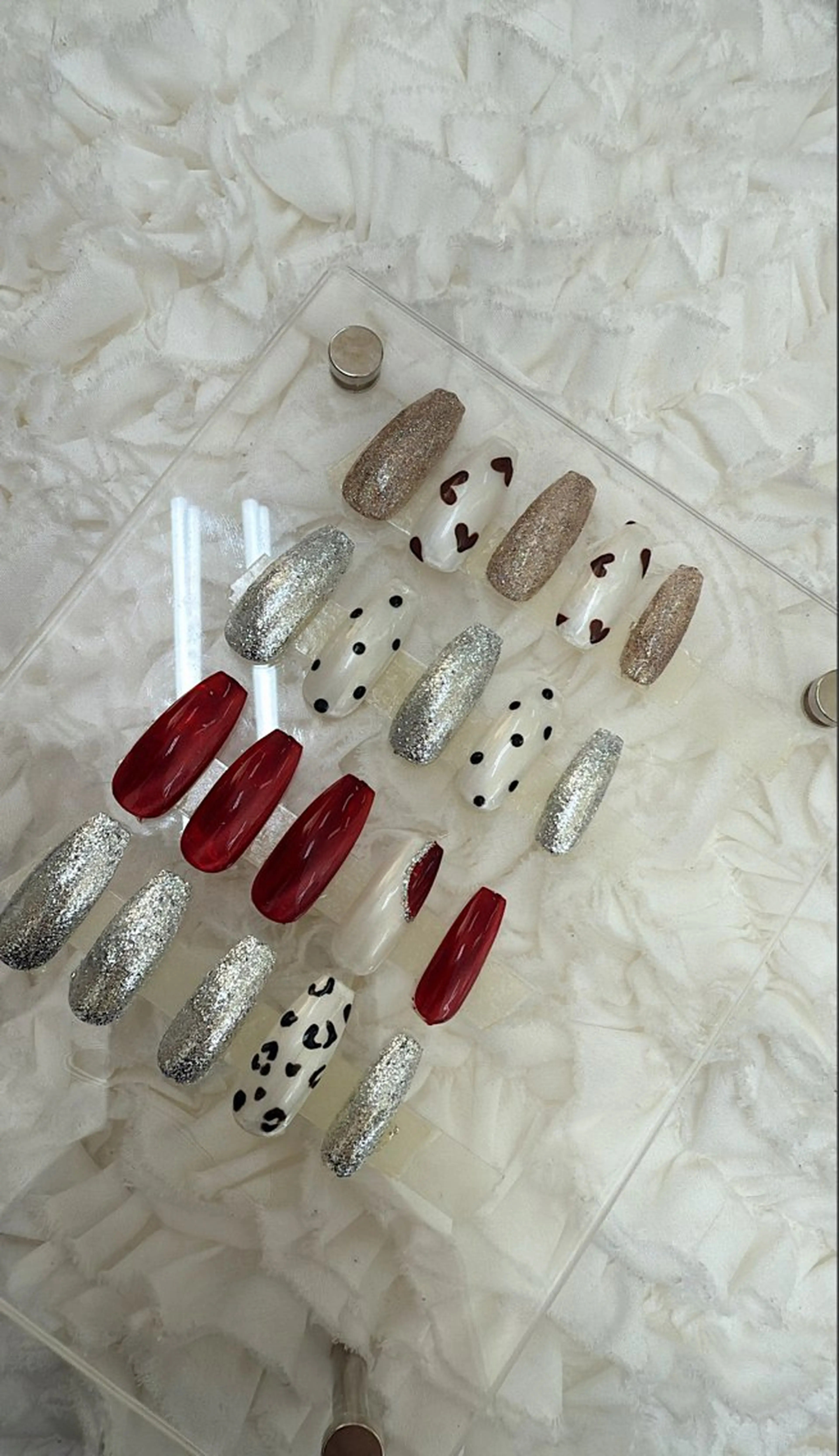 ワンカラー（ラメも可)➕デザイン1本の写真