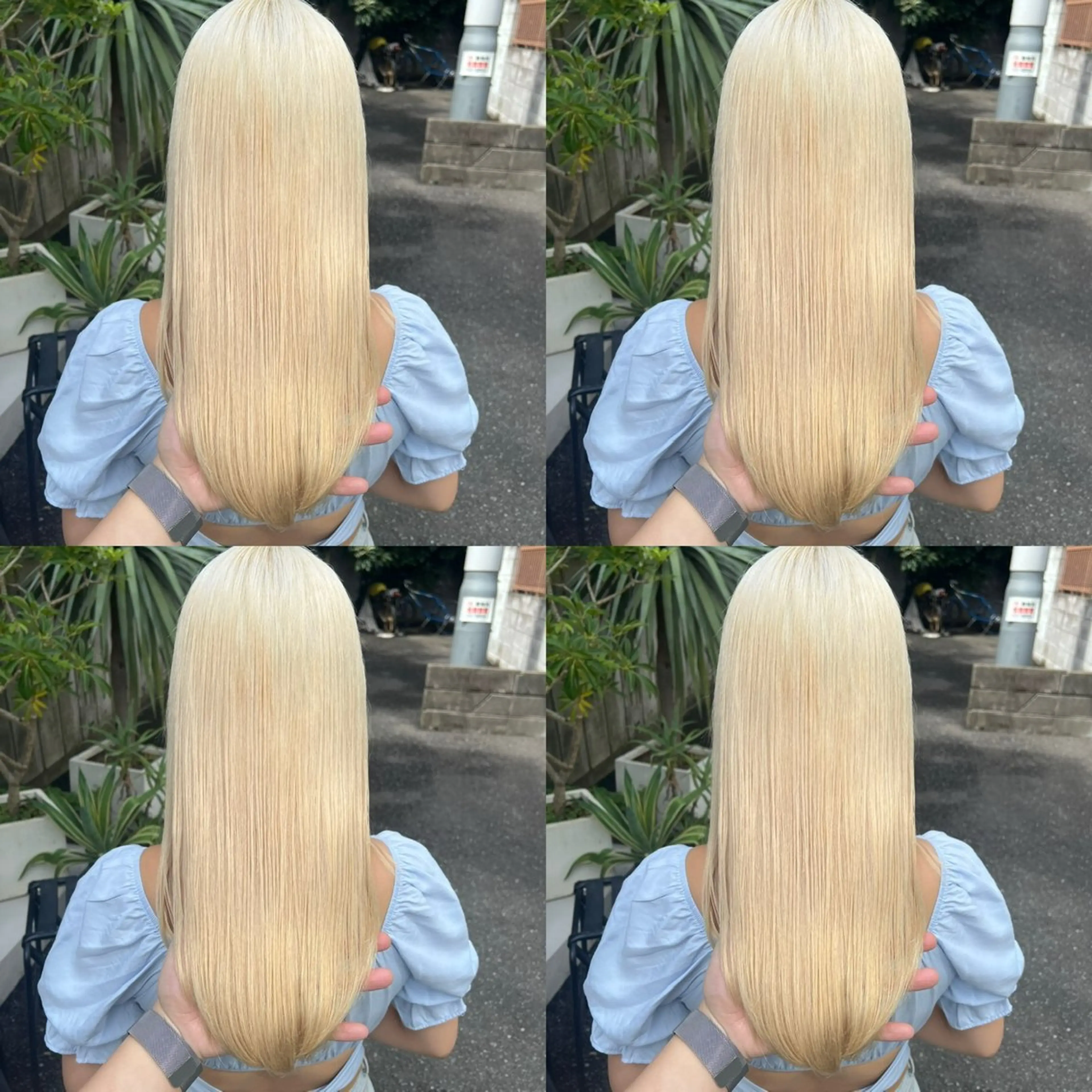 ロング カラー ブリーチ ブロンド ケアブリーチ 透明感カラー ダブルカラー カット ヘアカラー 💎透明感カラー特化 💎TAISEIのヘアスタイル