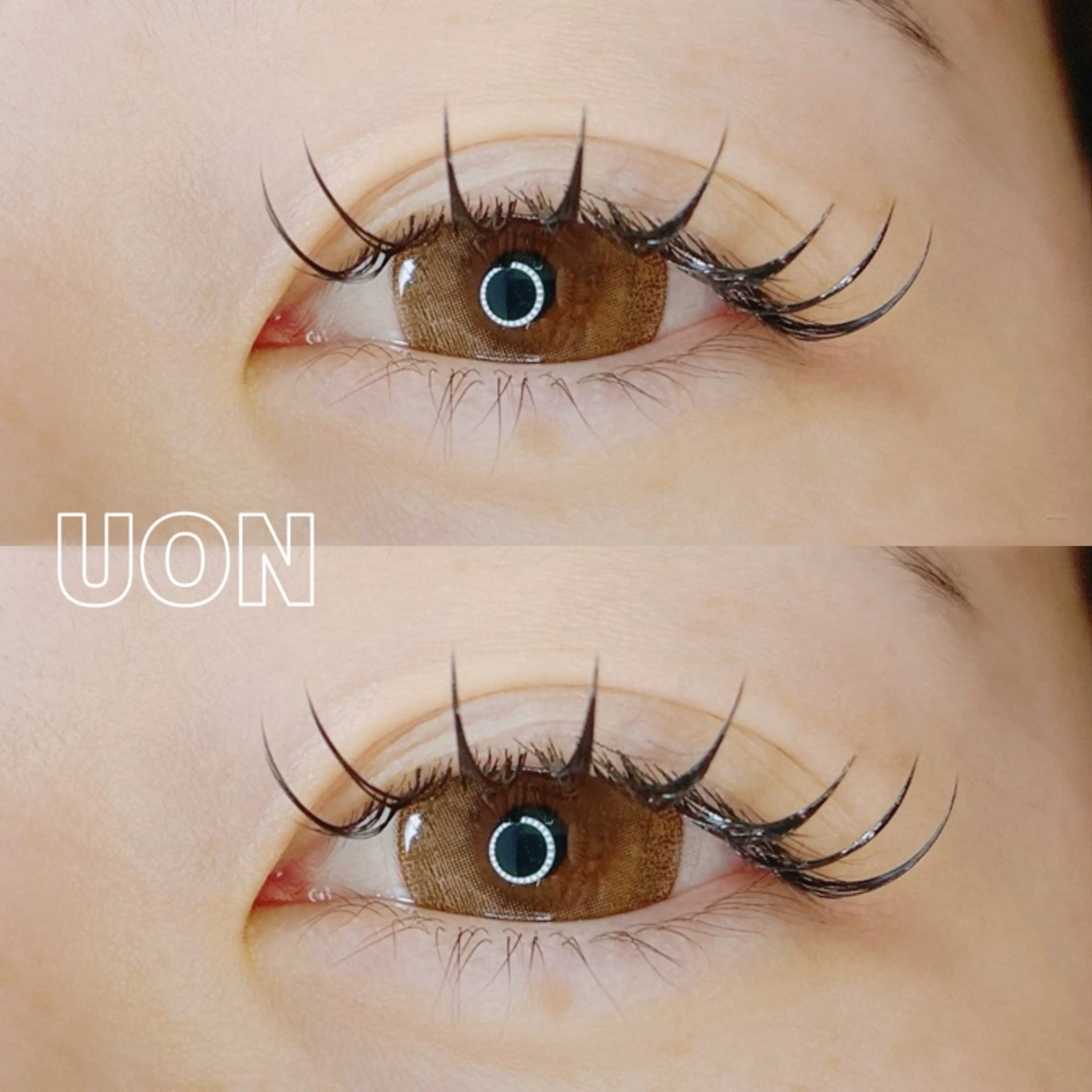 マツエク・マツパ まつげとまゆげ UON《うおん》のマツエク・マツパデザイン