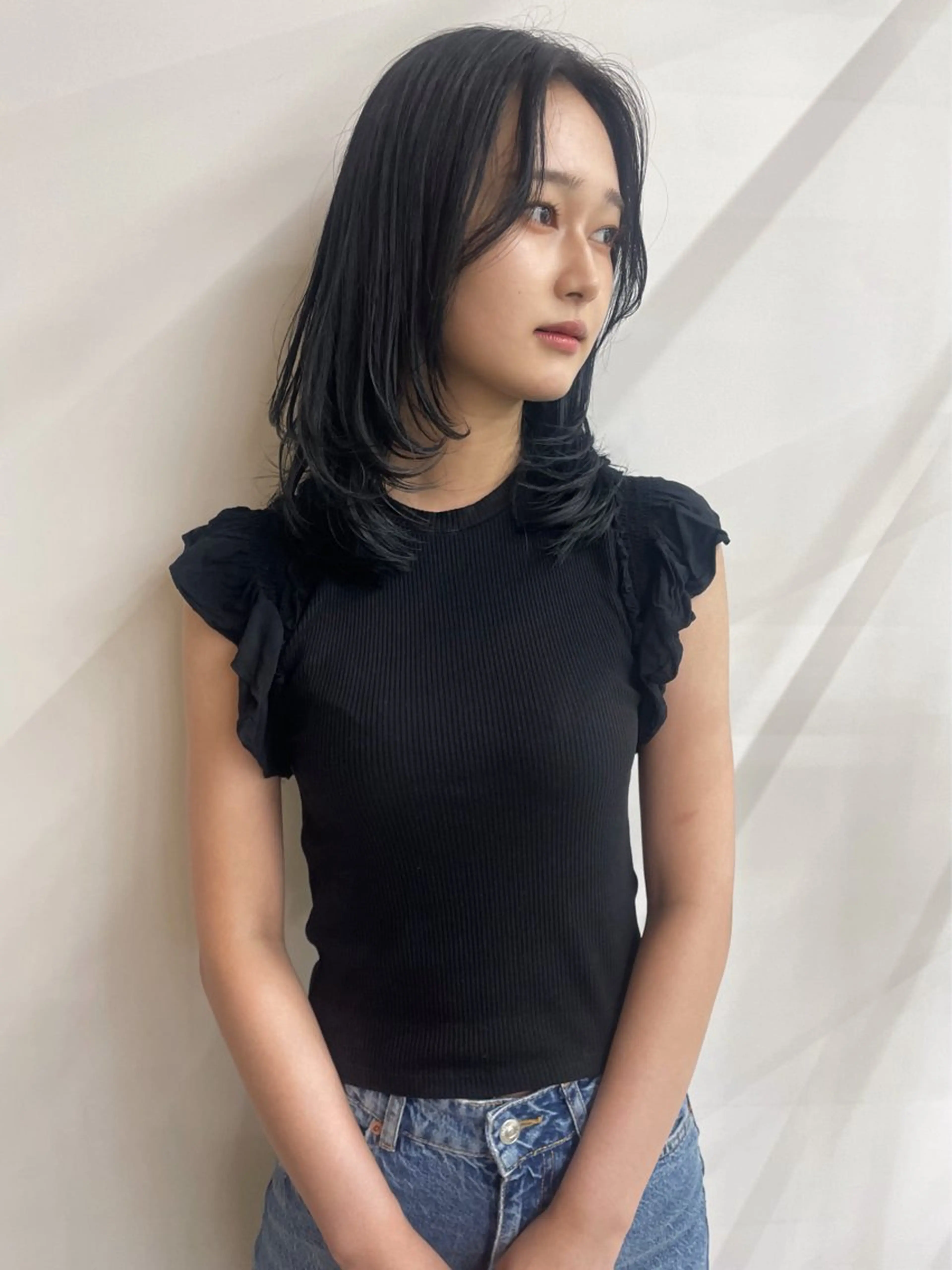 セミロング ボブカットモデル/パ ーマ/harunaのヘアスタイル