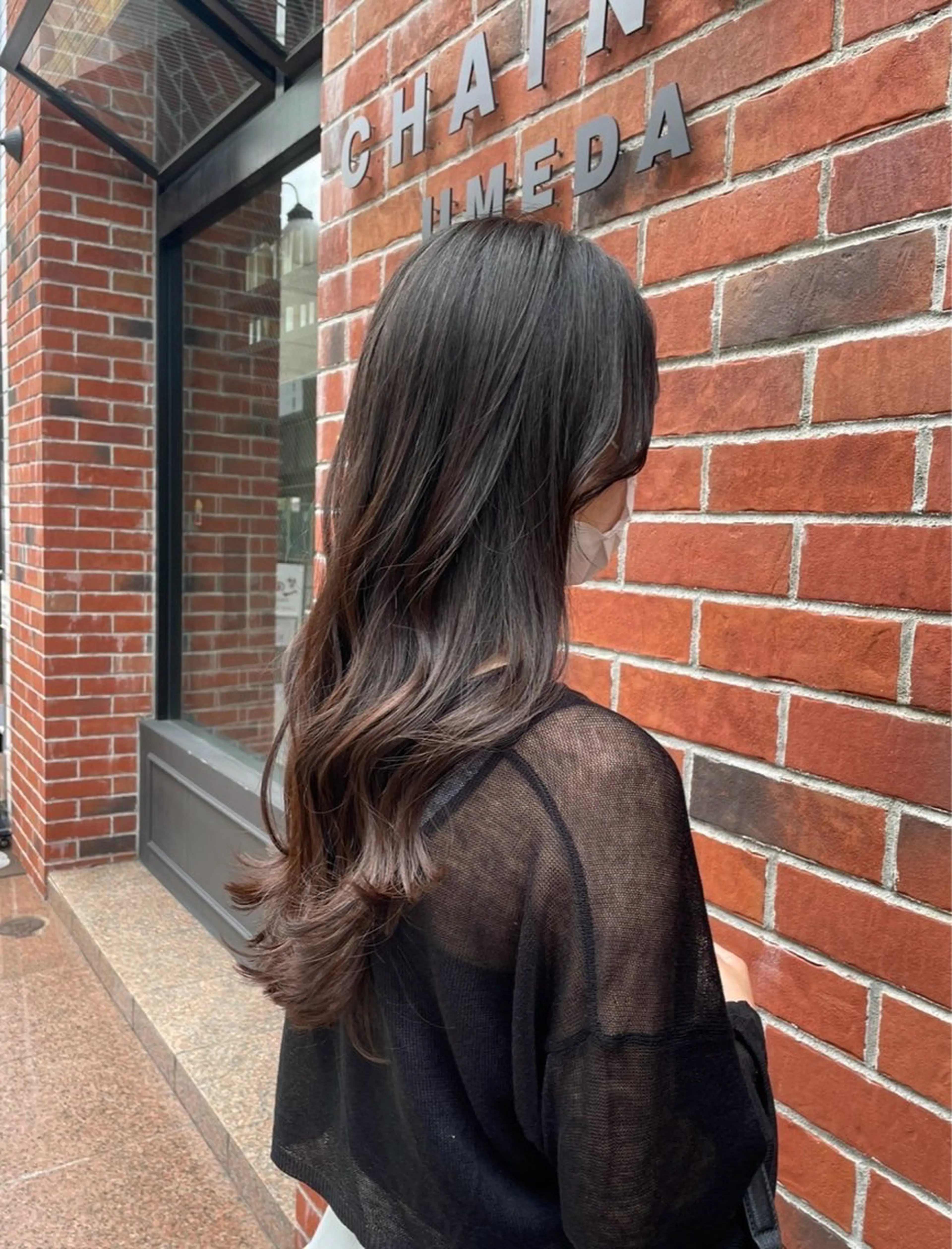 ロング レイヤーカット/髪質 改善/鷲尾 駿のヘアスタイル