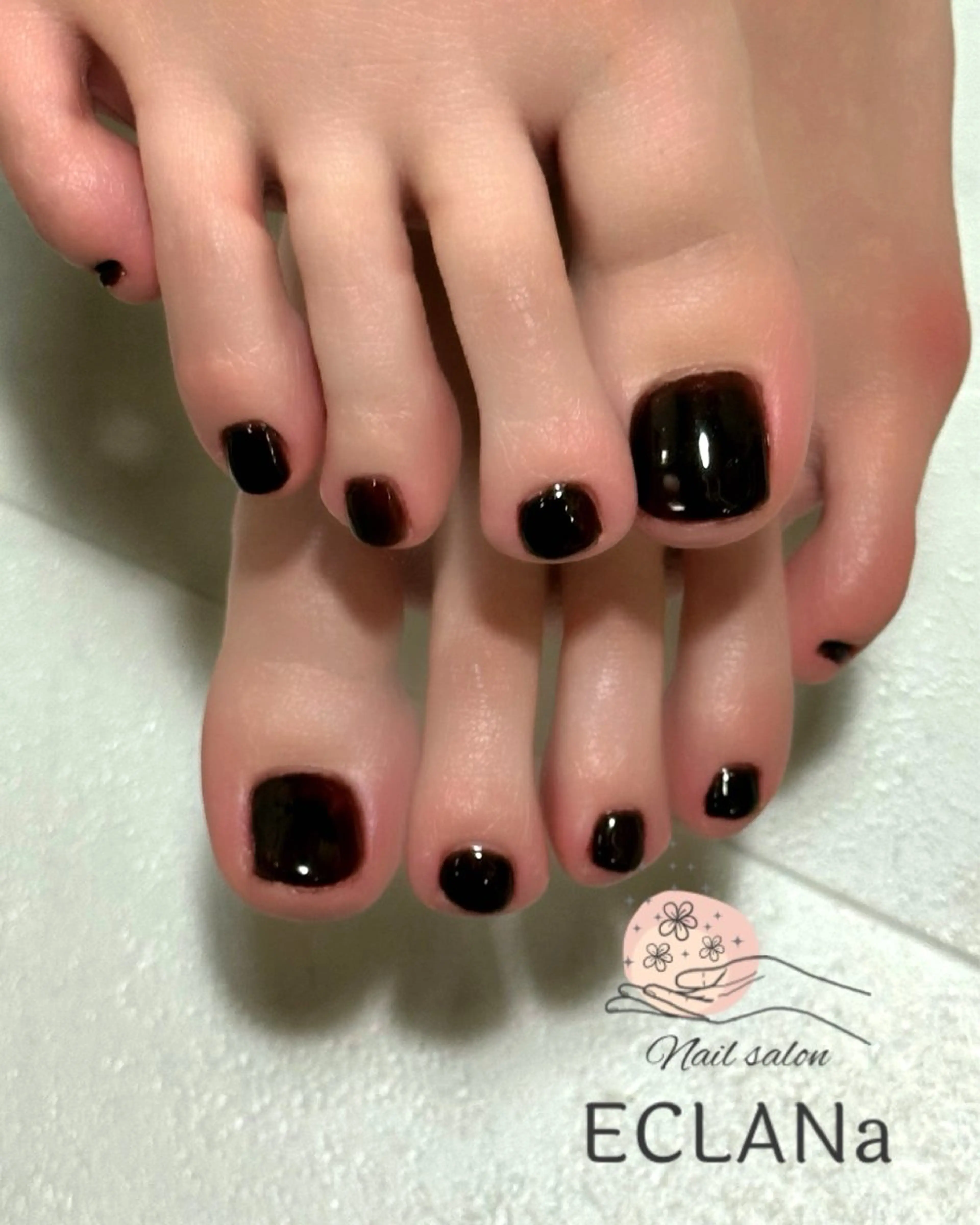 ネイル フットネイル Nail salon ECLANaのネイルデザイン