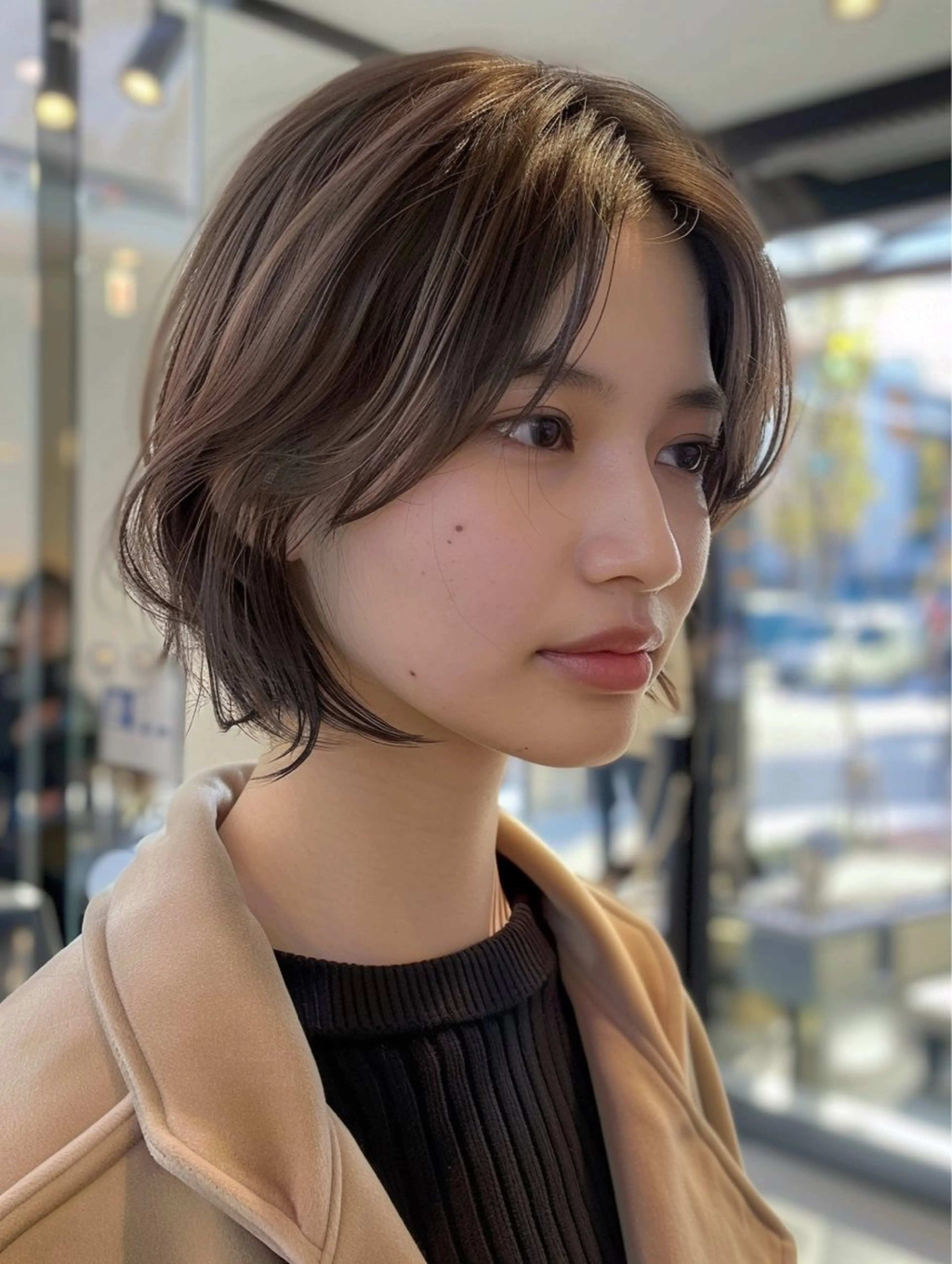 カラー ヘアカラー ナック美容室阿倍野店 リタッチモデル🎀のヘアスタイル