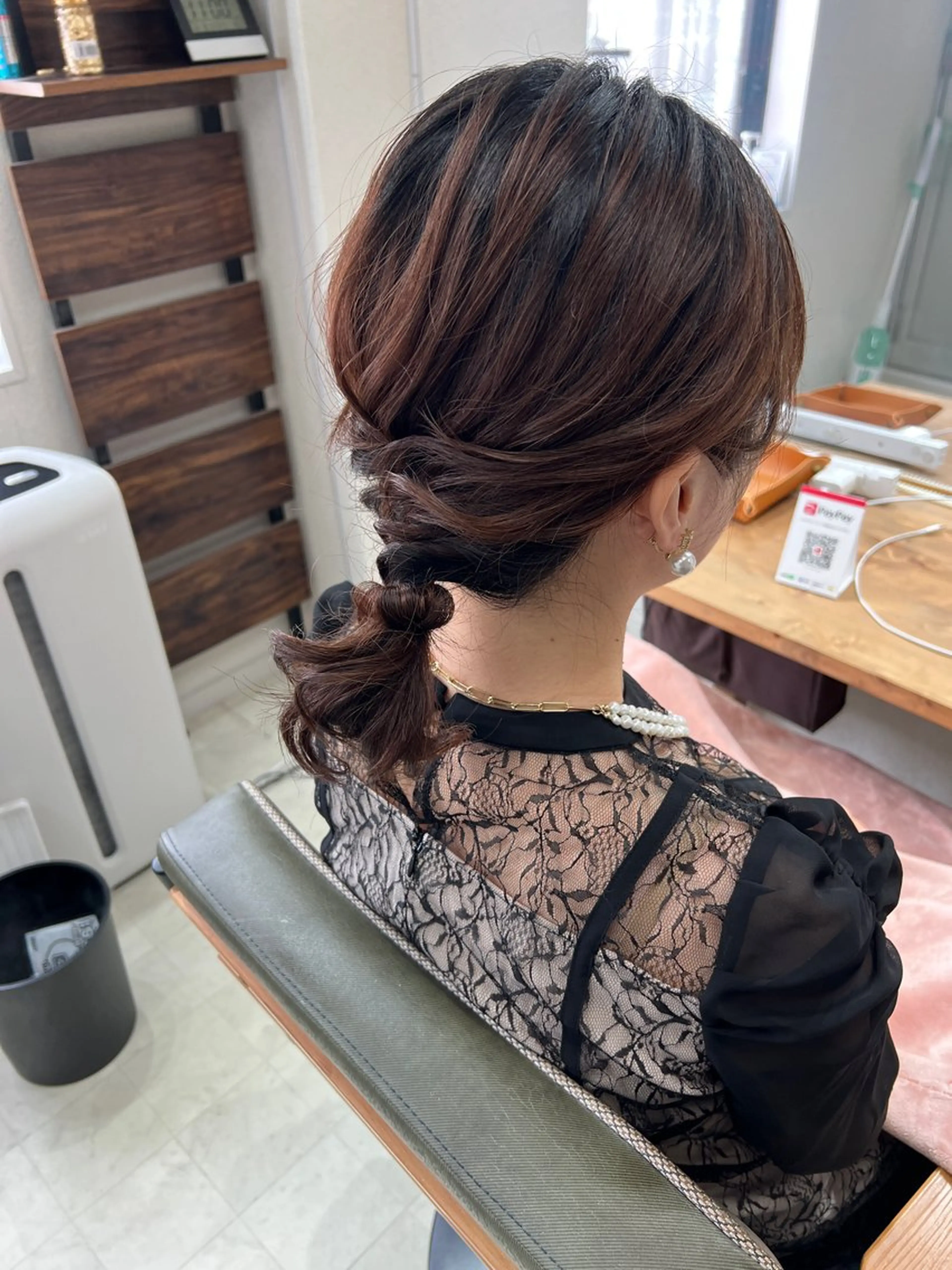 ミディアム ヘアアレンジ 山室 敬義のヘアスタイル