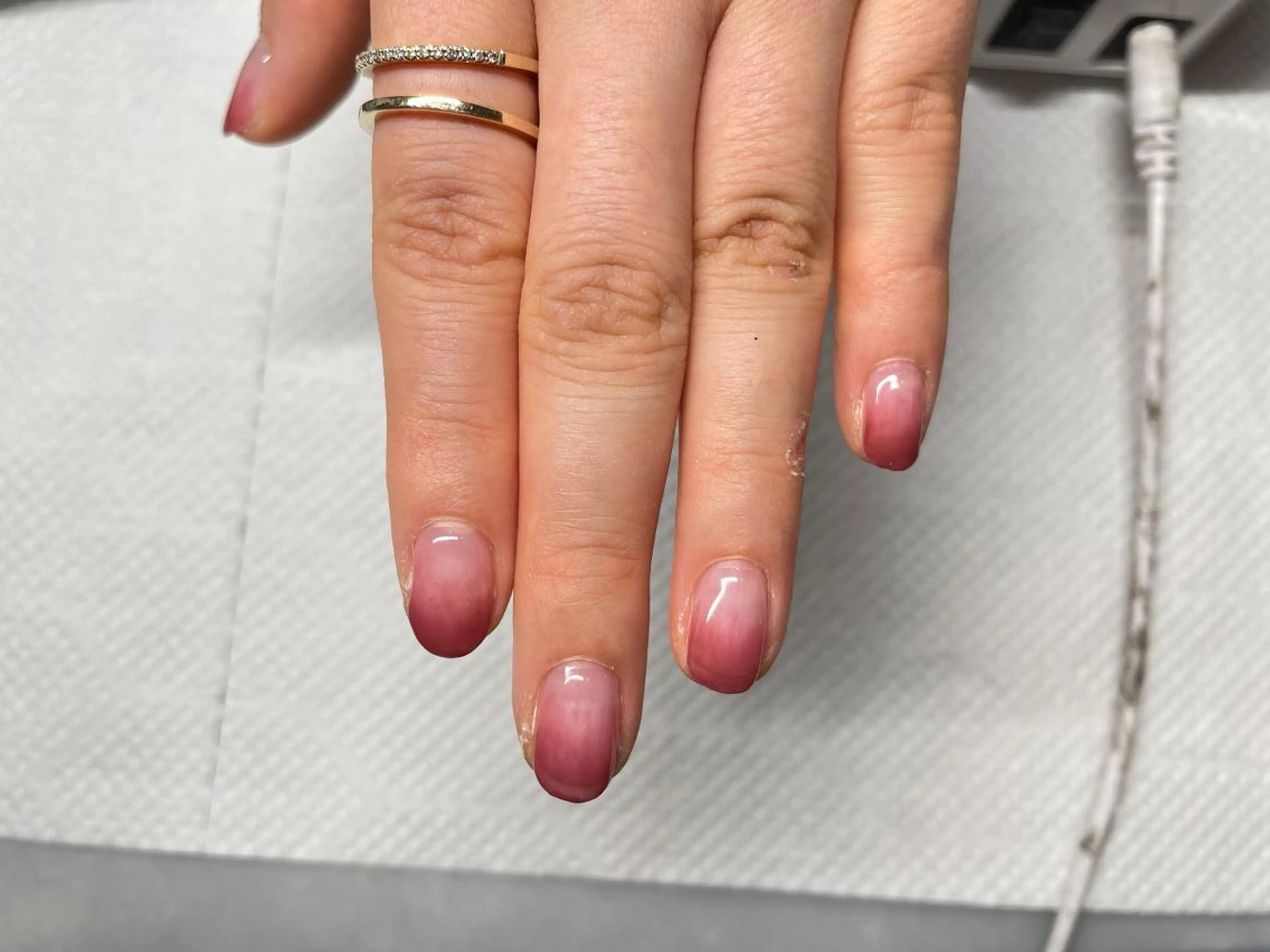 ネイル グラデーション franfika 川又のマツエク・マツパデザイン