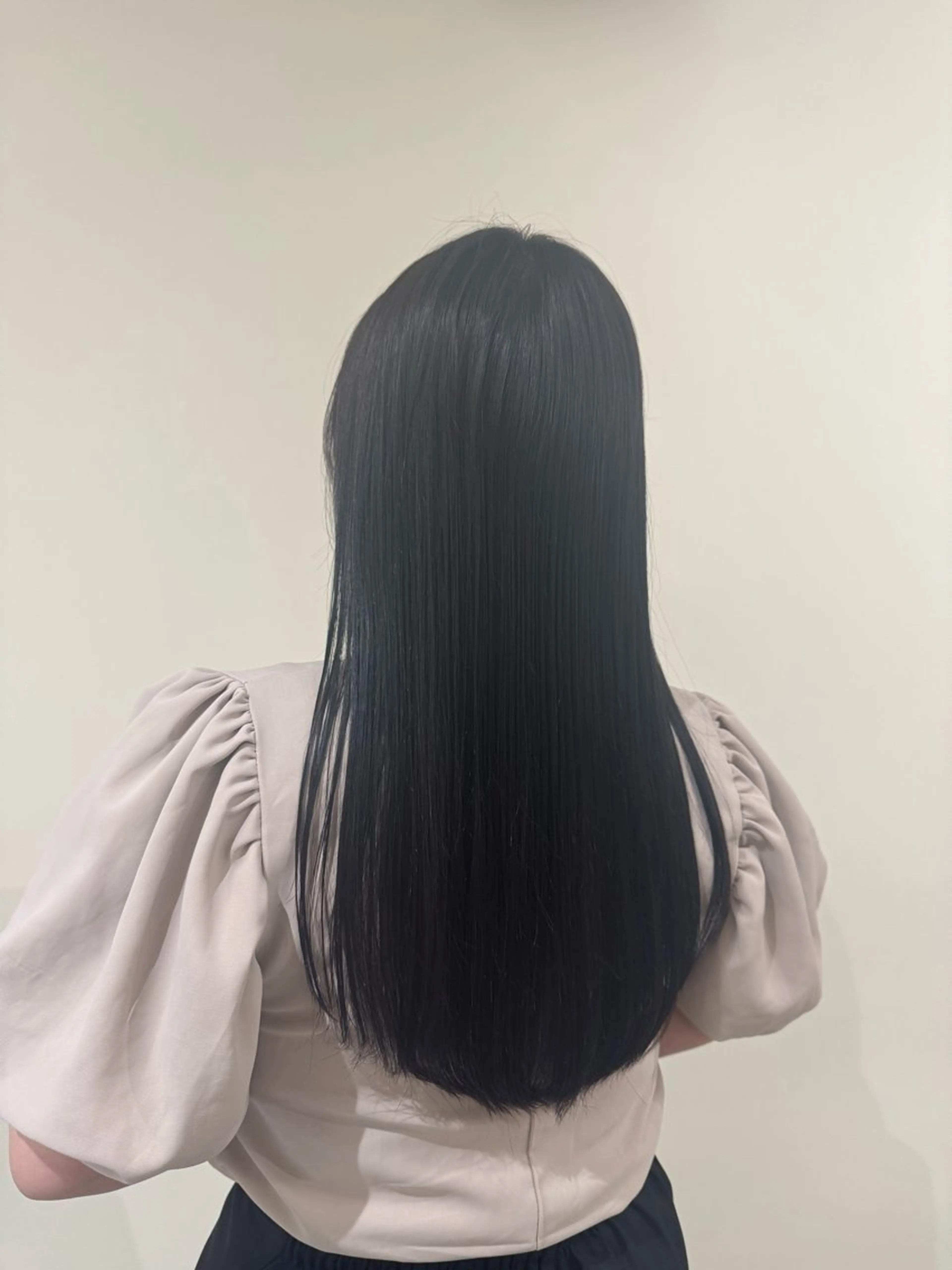ロング カラー ゆ う あのヘアスタイル