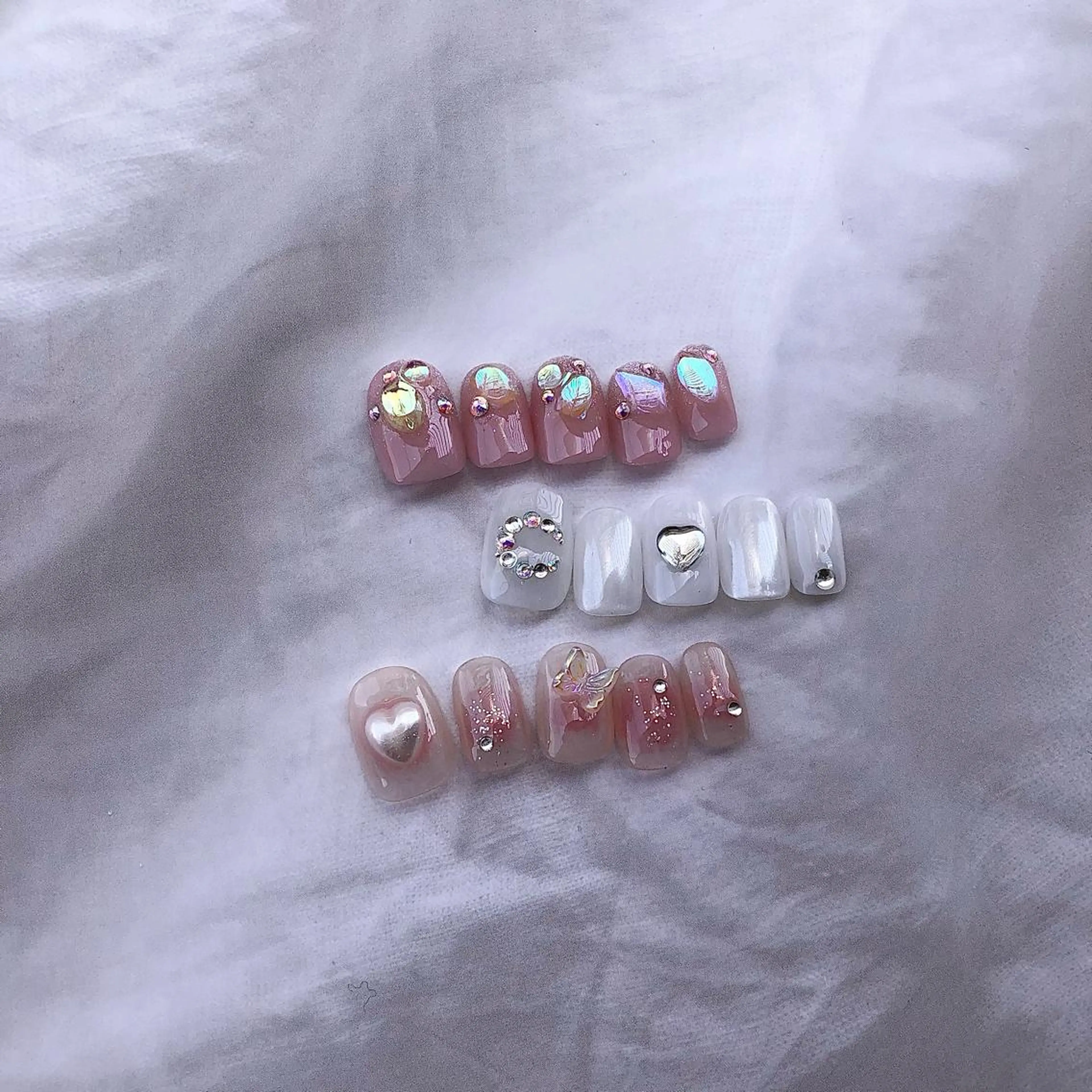 ネイル パラあり！フィルイン 美フォルムのネイルデザイン