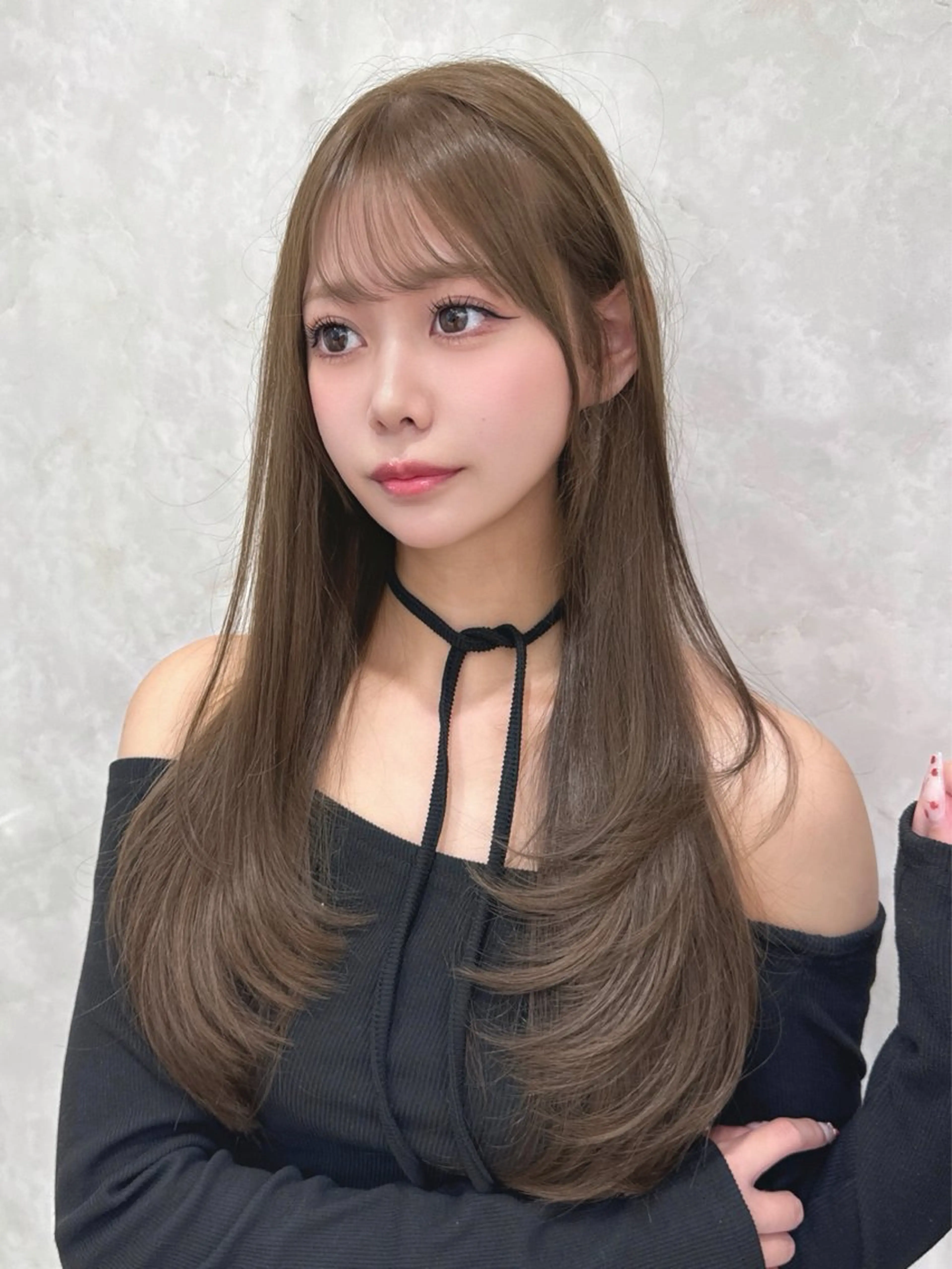 ロング カラー kaho /レイヤーカットのヘアスタイル