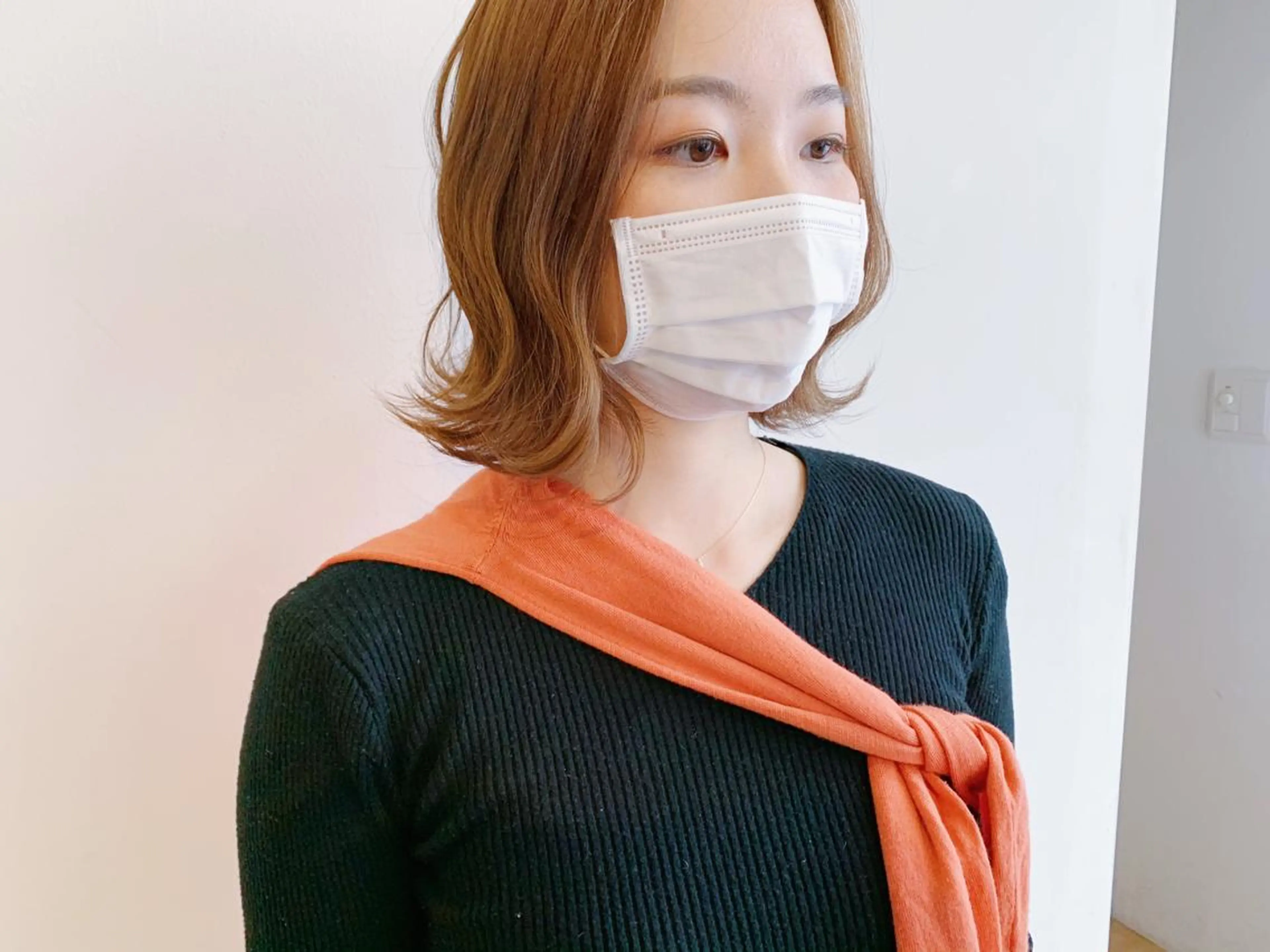 ミディアム カラー タカハシ ハヤトのヘアスタイル