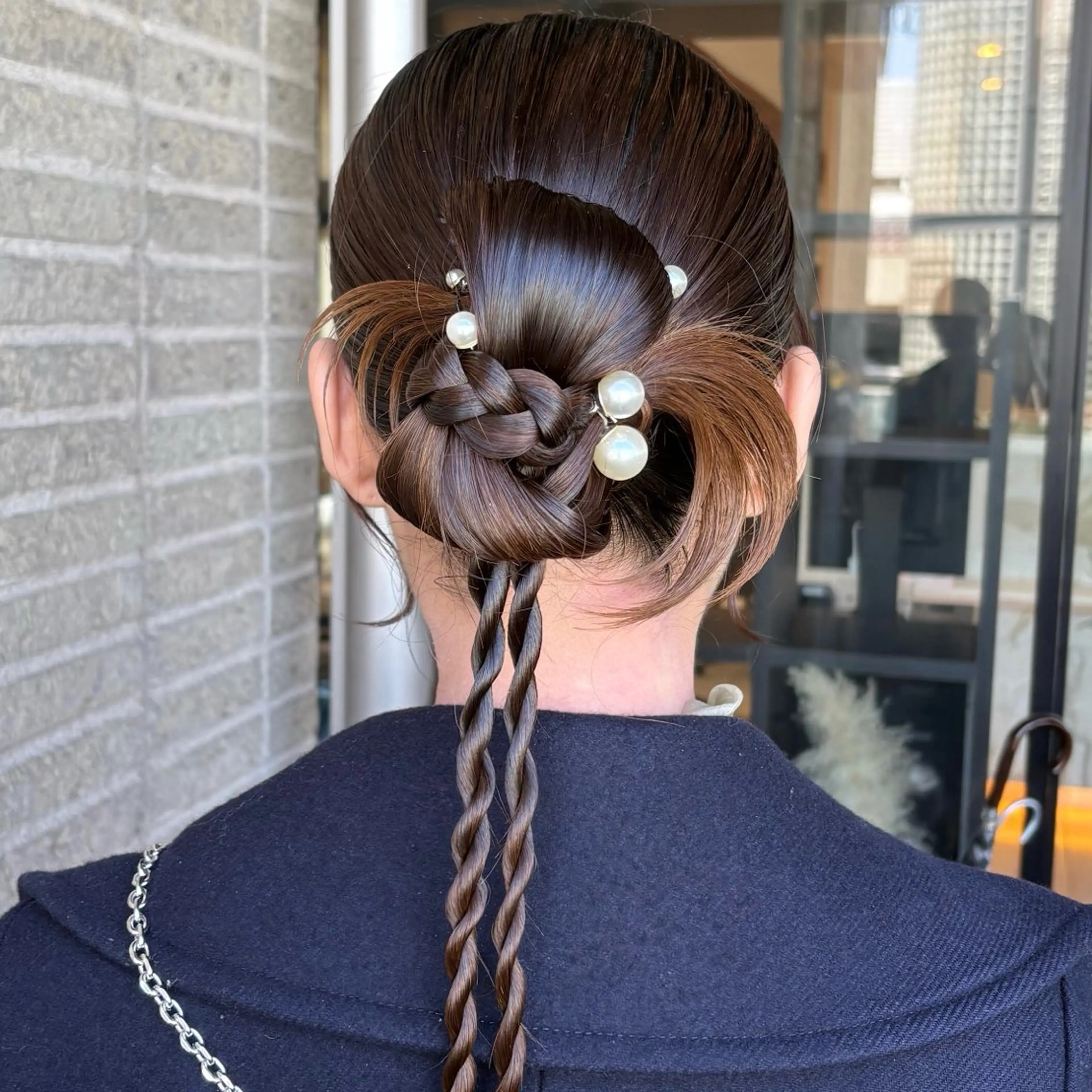 ロング ヘアセット カットモデル/ セット/宮里心香のヘアスタイル