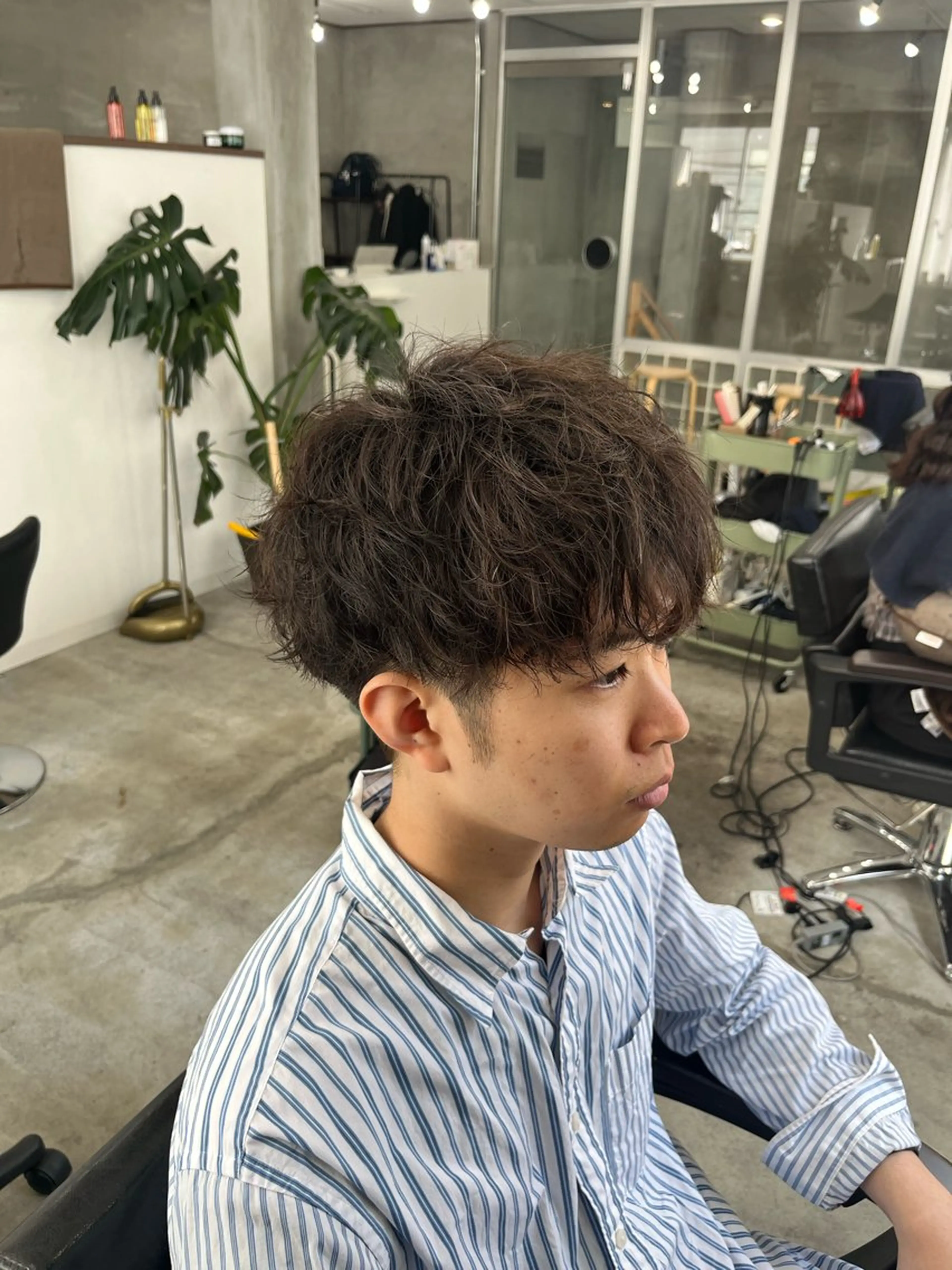 パーマ メンズ カット パーマ メンズ満足度No.1 代表　北野拓海　蕨のヘアスタイル