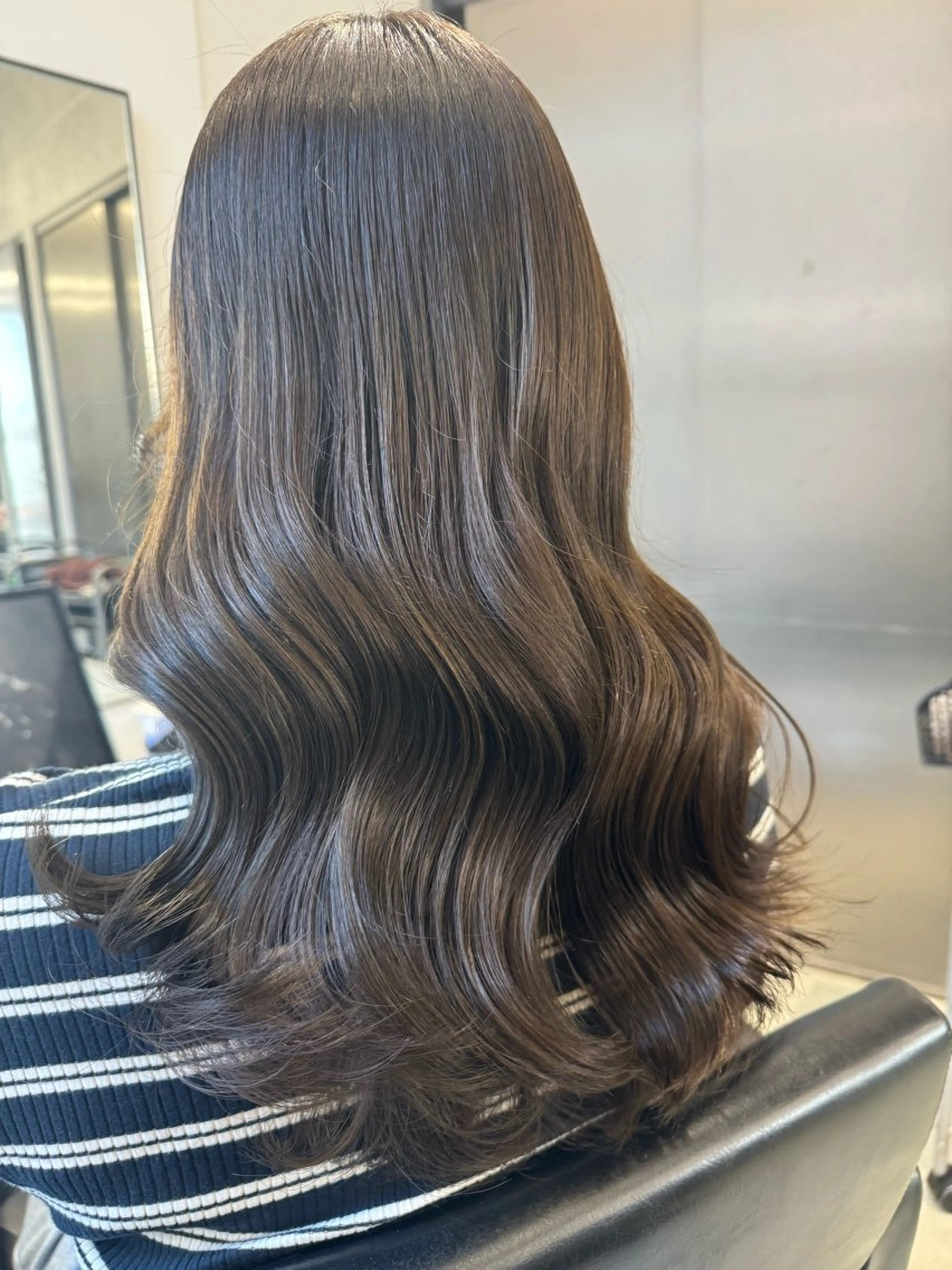 ロング カラー 透明感カラー ヘアカラー トリートメント 透明感カラー✨艶髪 制作🌱山根あゆみのヘアスタイル