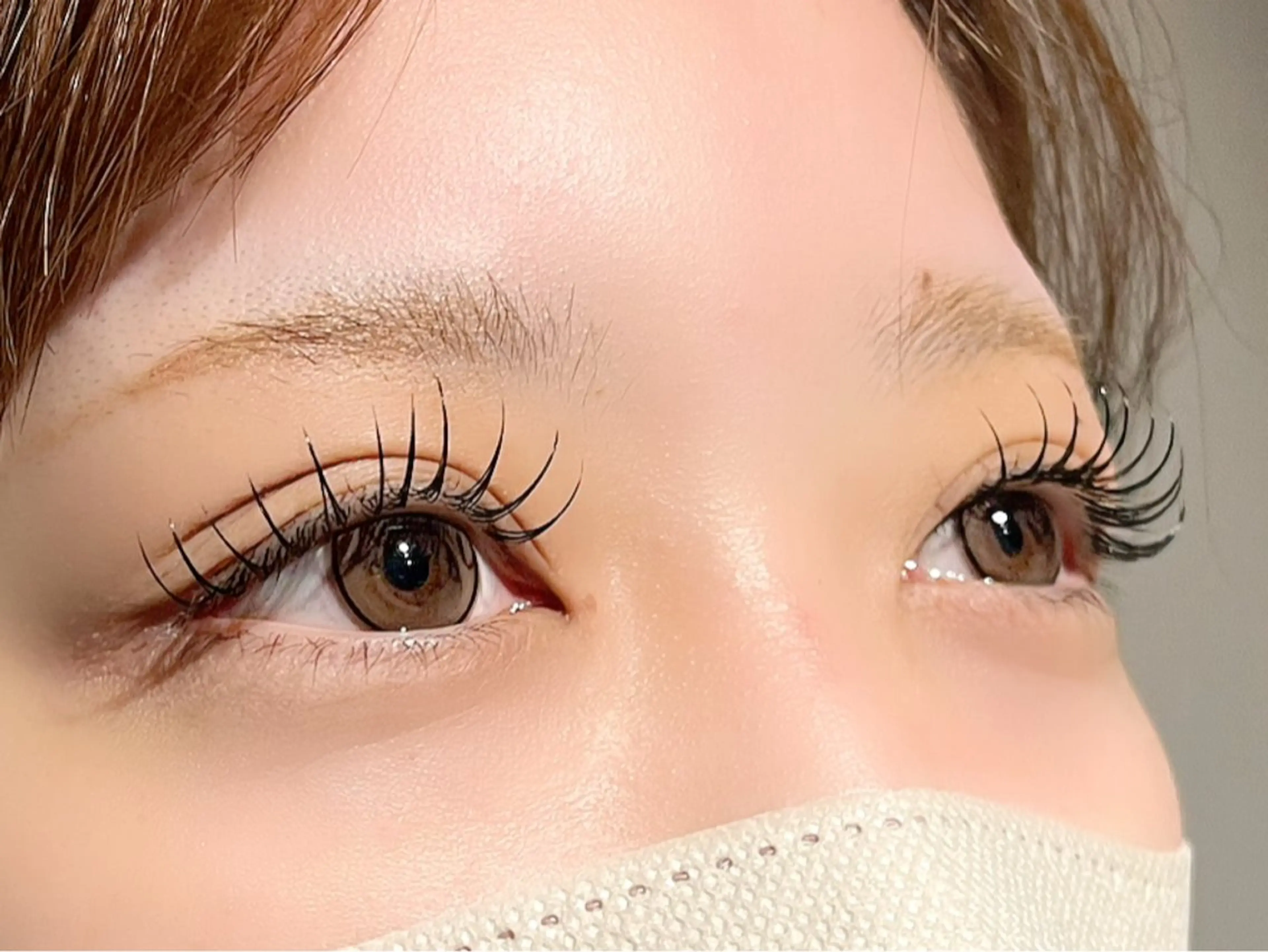 マツエク・マツパ フラットラッシュ マツエク Regene HIROKAWAのマツエク・マツパデザイン