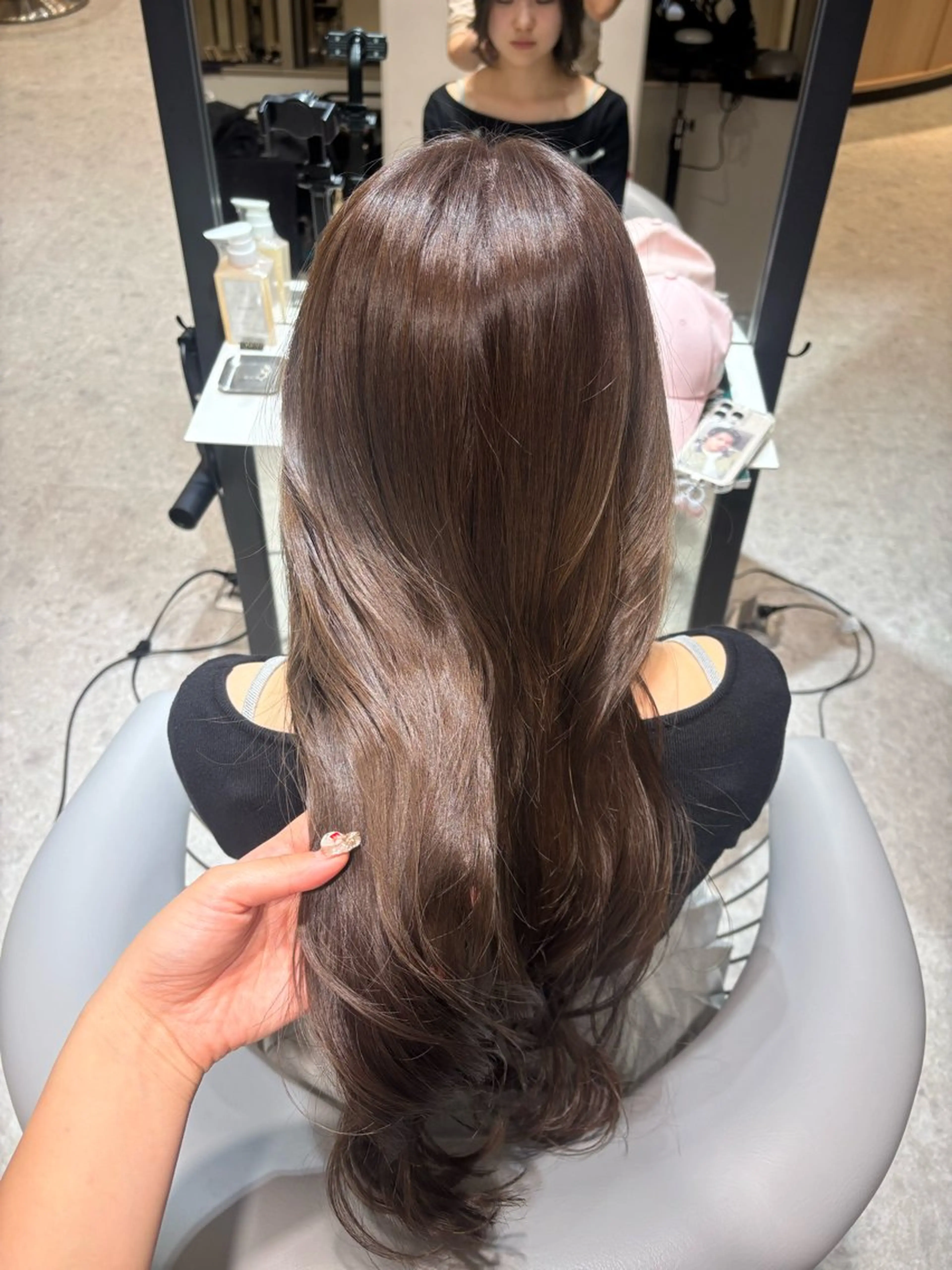 ロング カラー ヘアカラー トリートメント 🎀リオ🎀 /似合わせボブカットのヘアスタイル