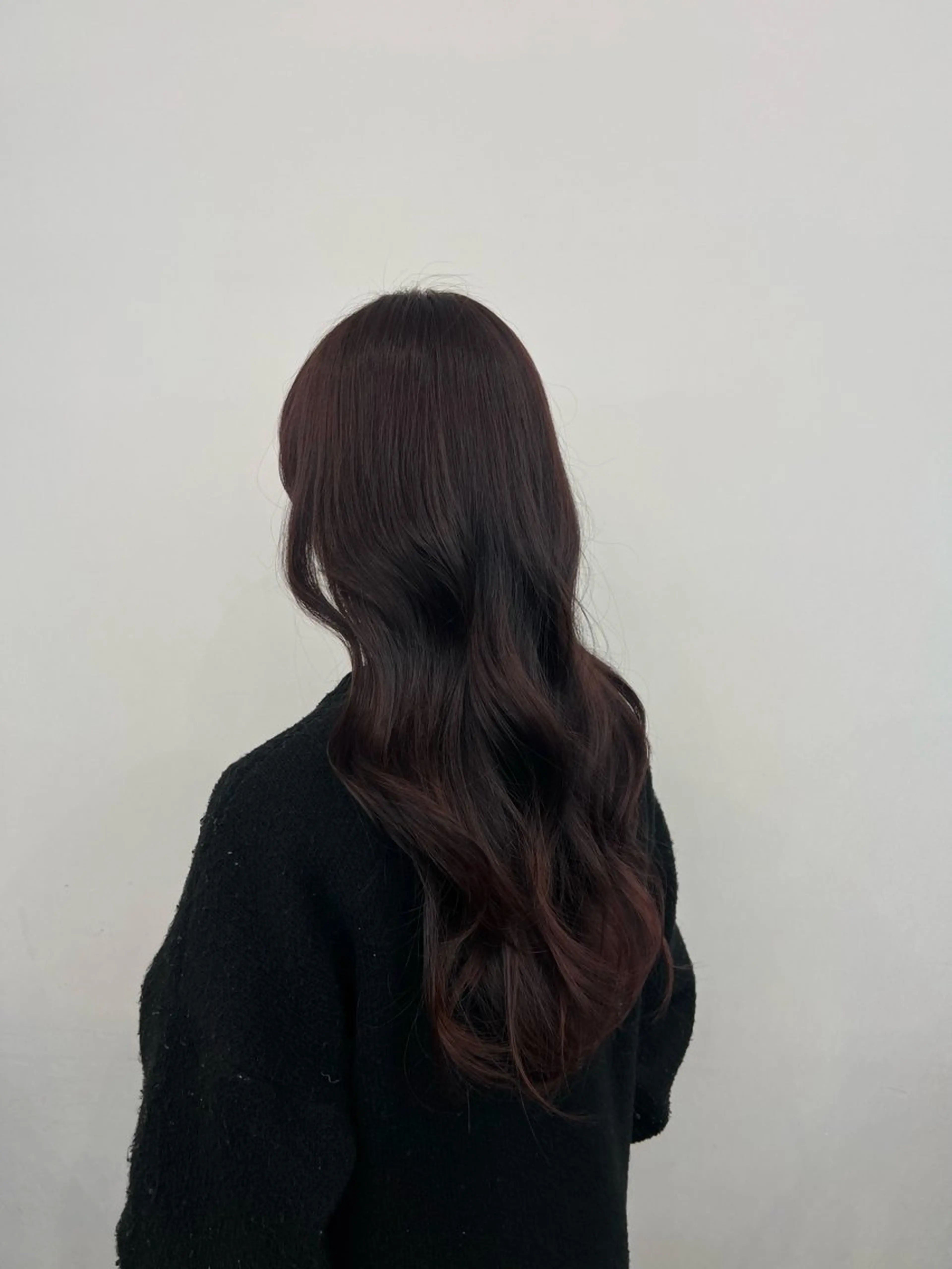 ロング カラー ヘアアレンジ ブラウンカラー ピンクカラー ピンクブラウン ヘアカラー 杉本 じゅらのヘアスタイル