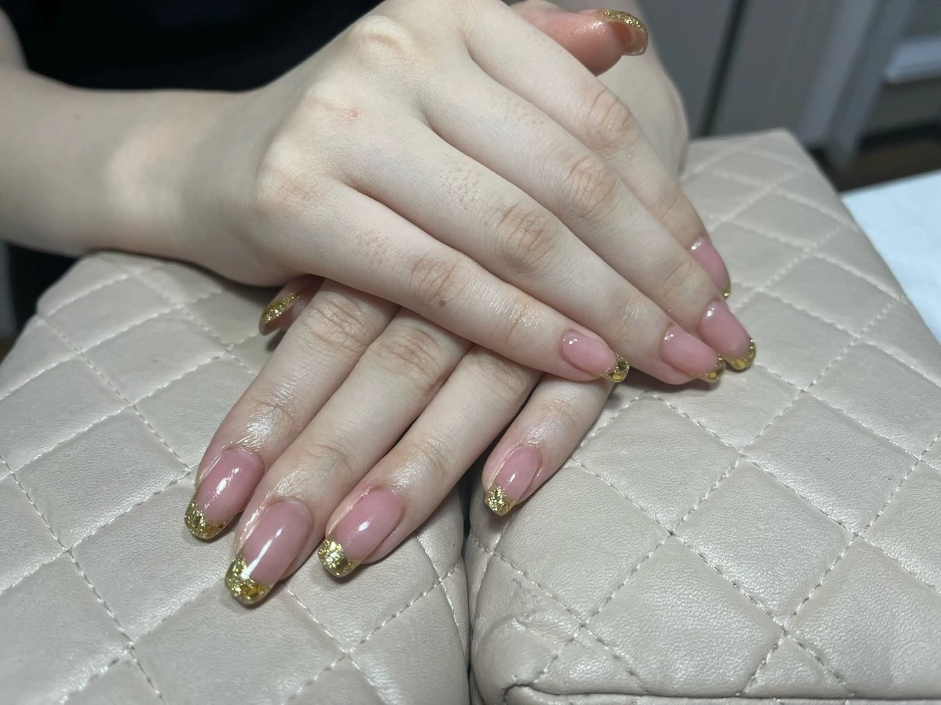 ネイル ハンドネイル goldgleams ちなのネイルデザイン