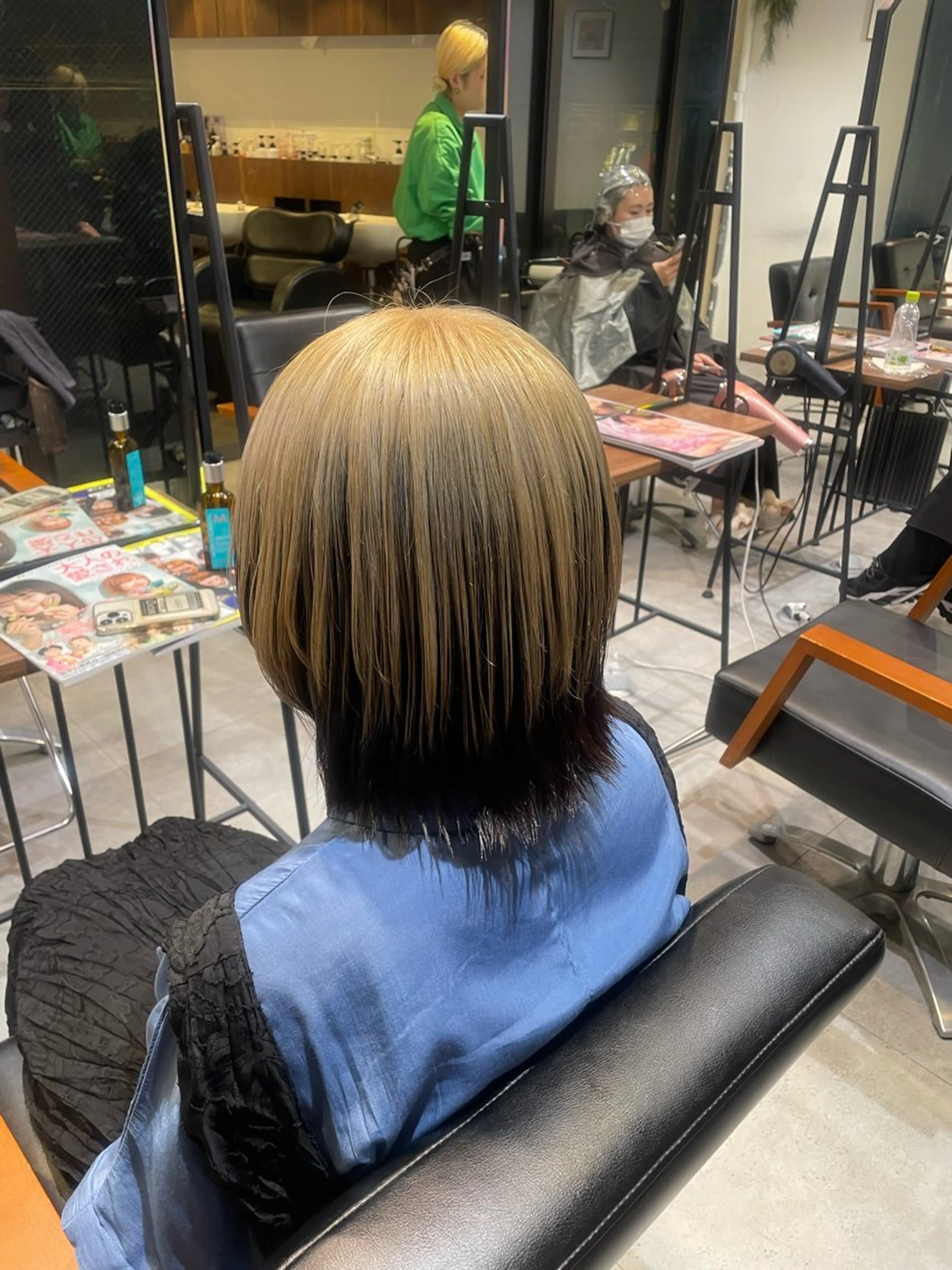ミディアム カラー ヘアアレンジ ･˚✧すずね˚✧* lucia(ルチア)のマツエク・マツパデザイン