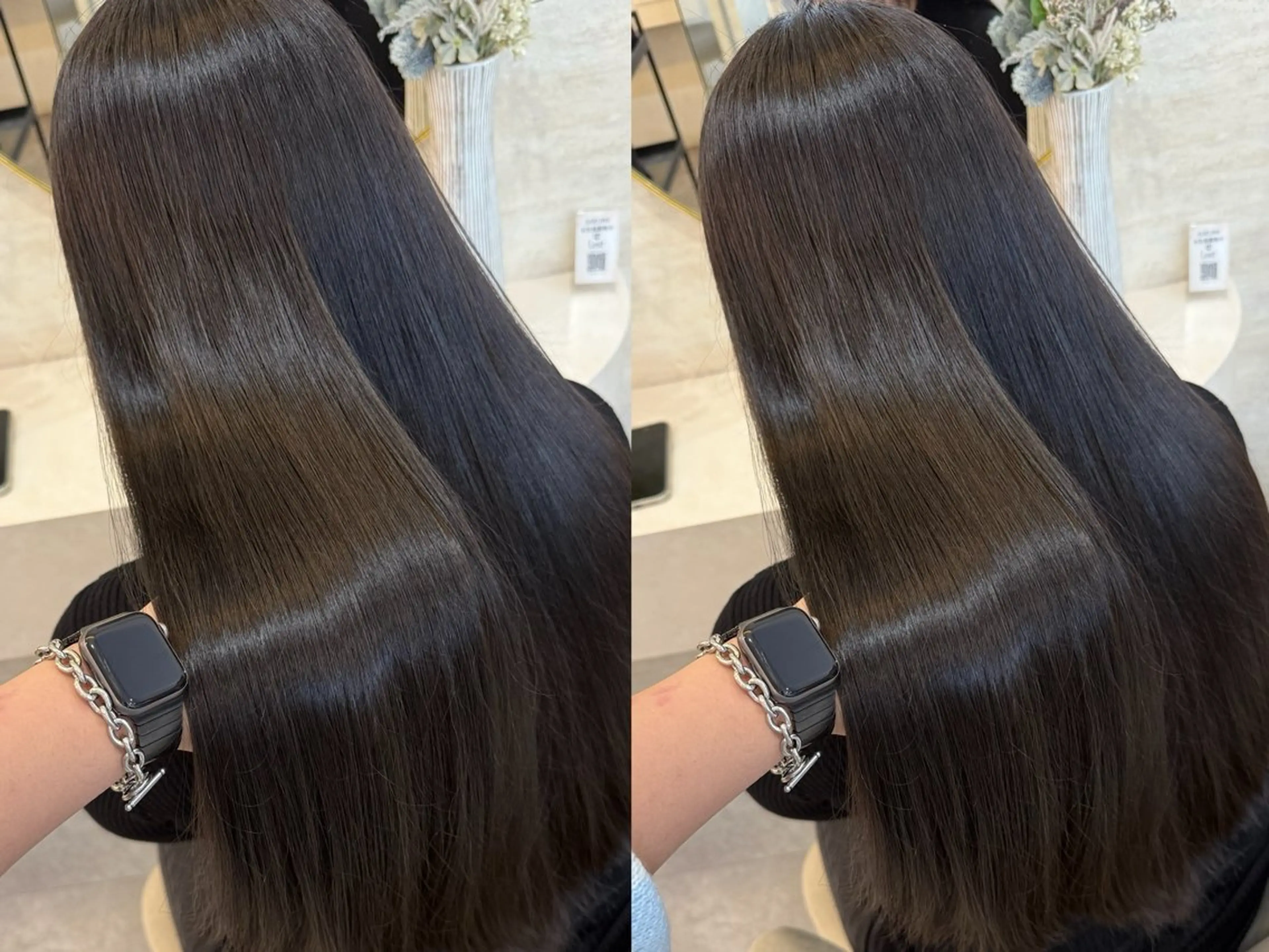 ロング カラー メンズ 黒髪 ヘアカラー 🦁おとは🦁 EssbyLovisのヘアスタイル