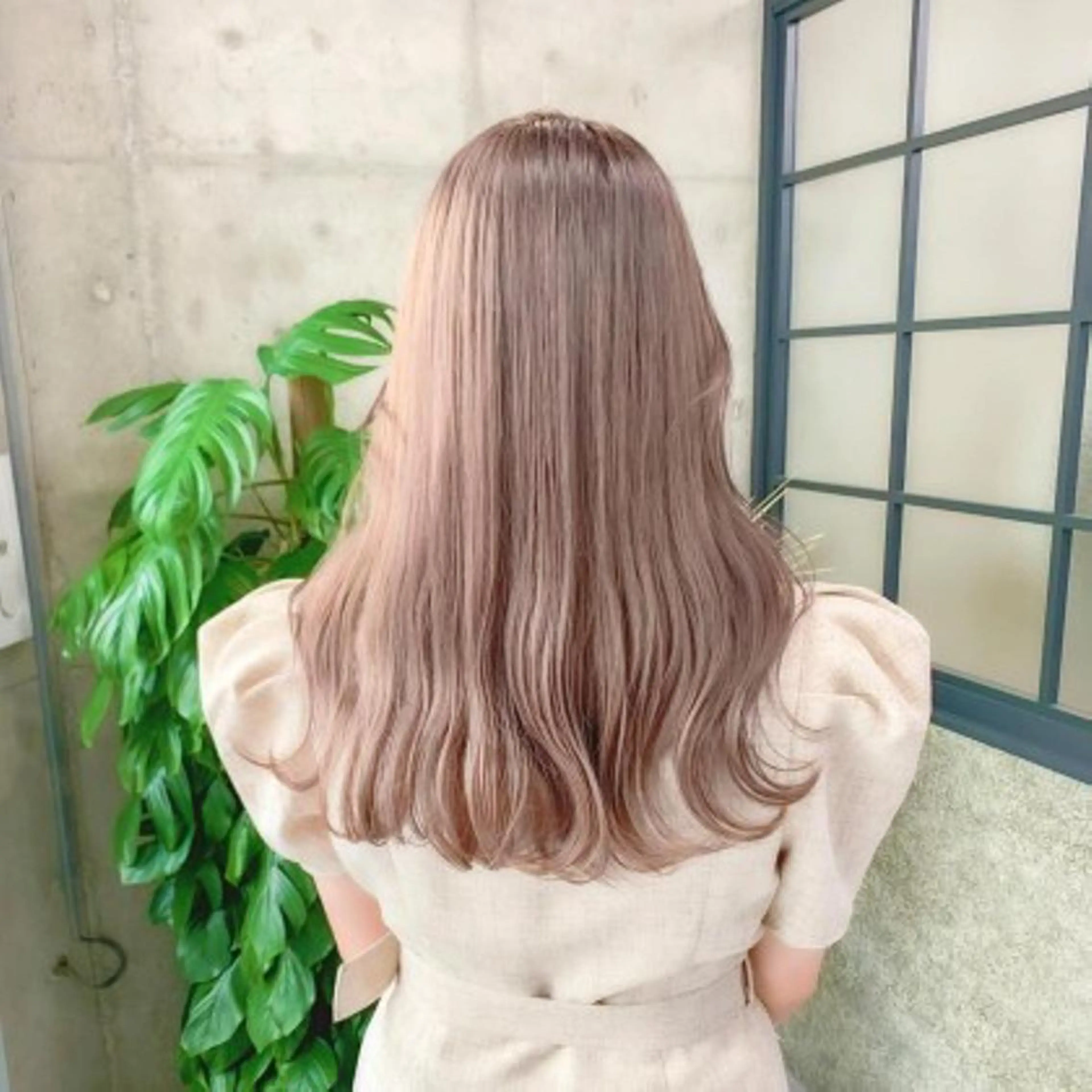 カラー ヘアカラー レディースパーマ モデル募集RIKOのヘアスタイル