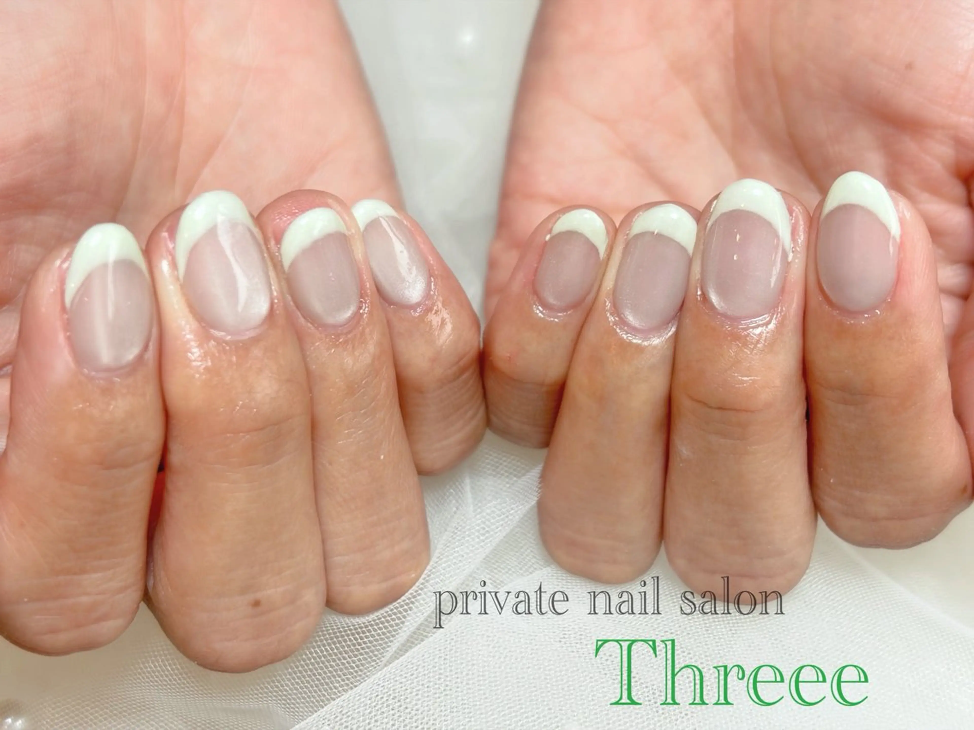 カラー ハンドネイル Nail salon - Threee　-のネイルデザイン