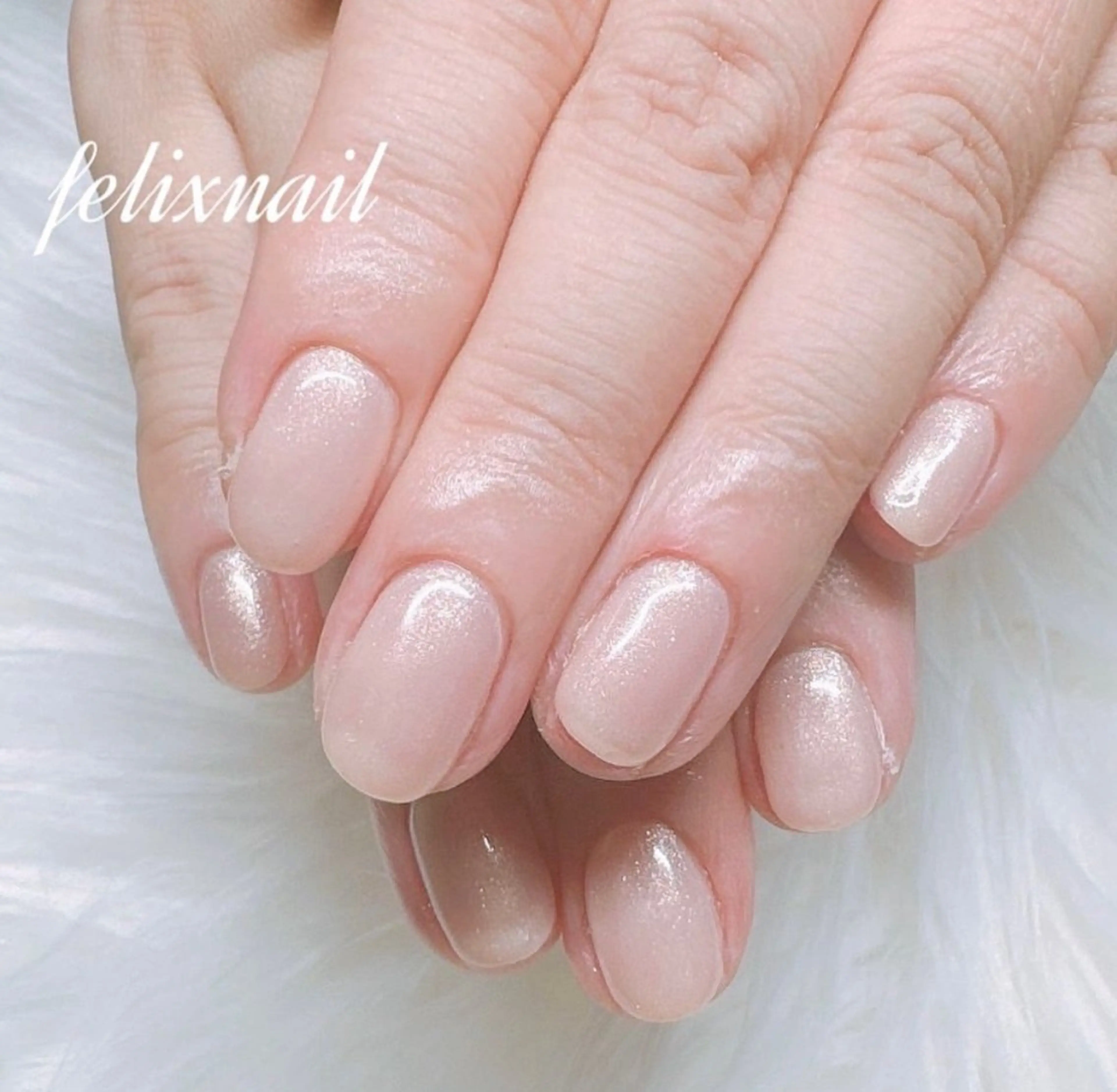ネイル ラメ(グリッター) Felix nail 🌼目黒店のネイルデザイン