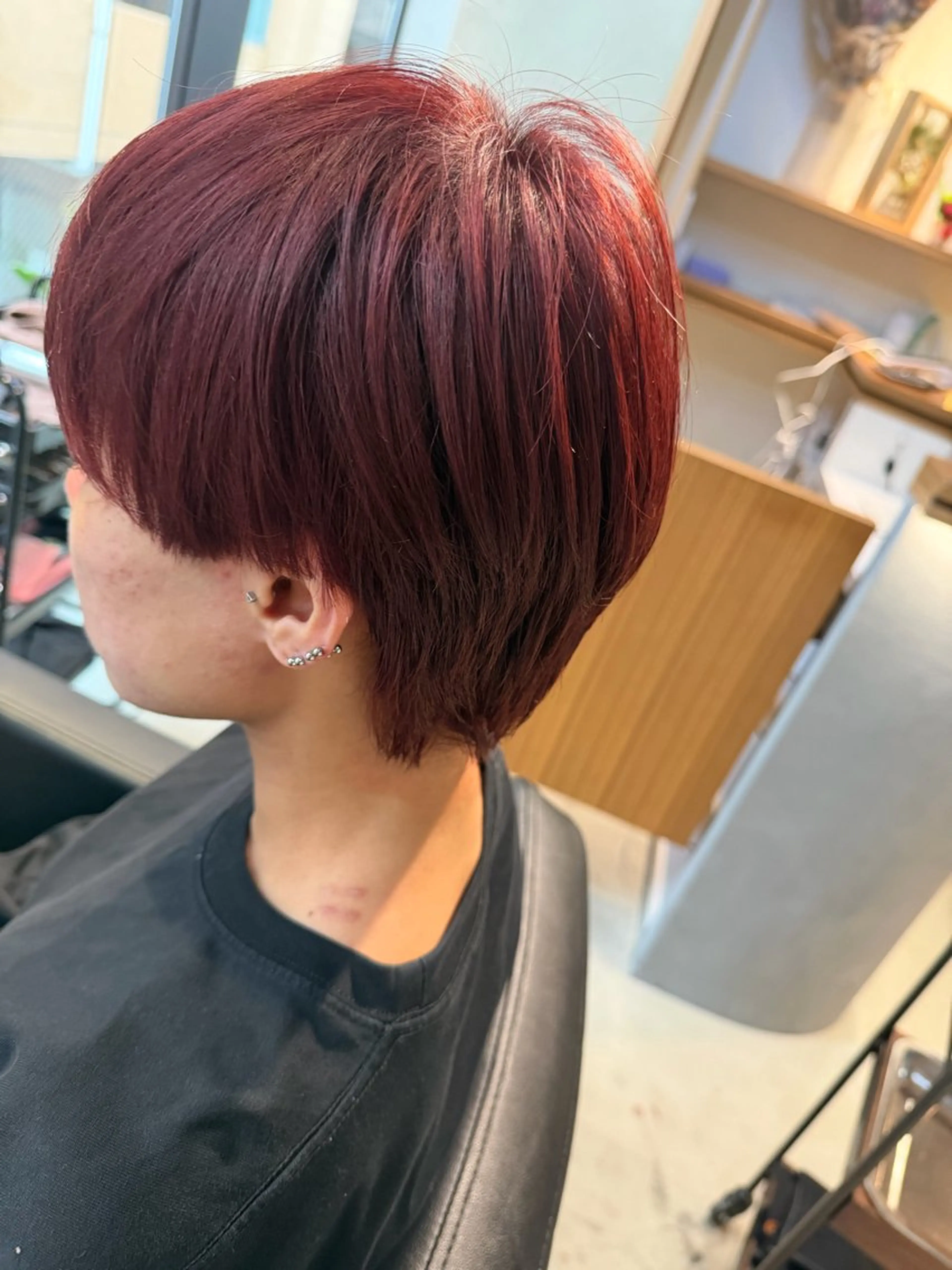 ショート カラー ブリーチ ヘアカラー Lumi2横浜店所属・サエ💎横浜 カラーモデル募集中のヘアスタイル