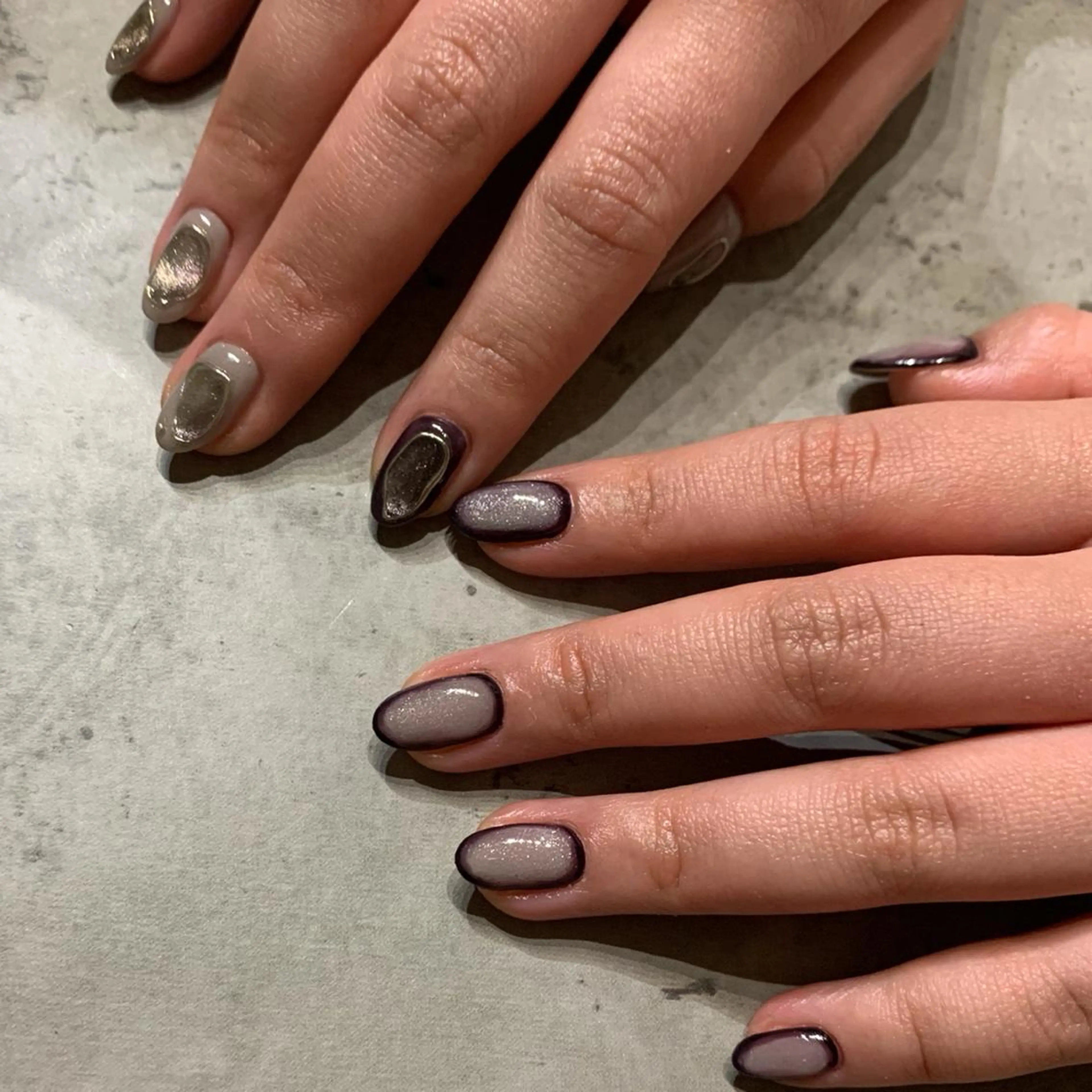 ネイル ハンドネイル ハンドケア lylynail YUUKAのネイルデザイン