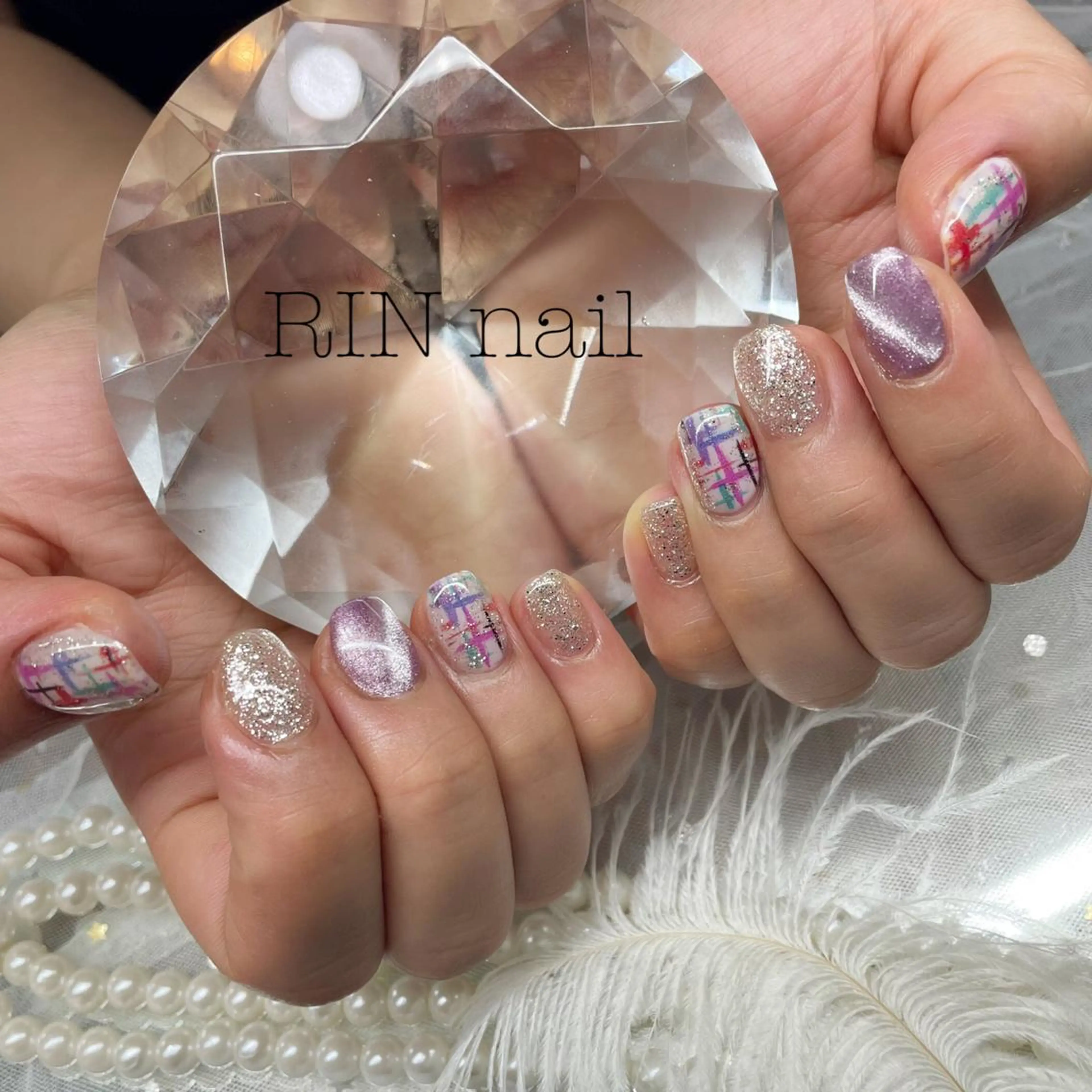 ネイル ハンドネイル ハンドケア RIN HOMEnailのネイルデザイン